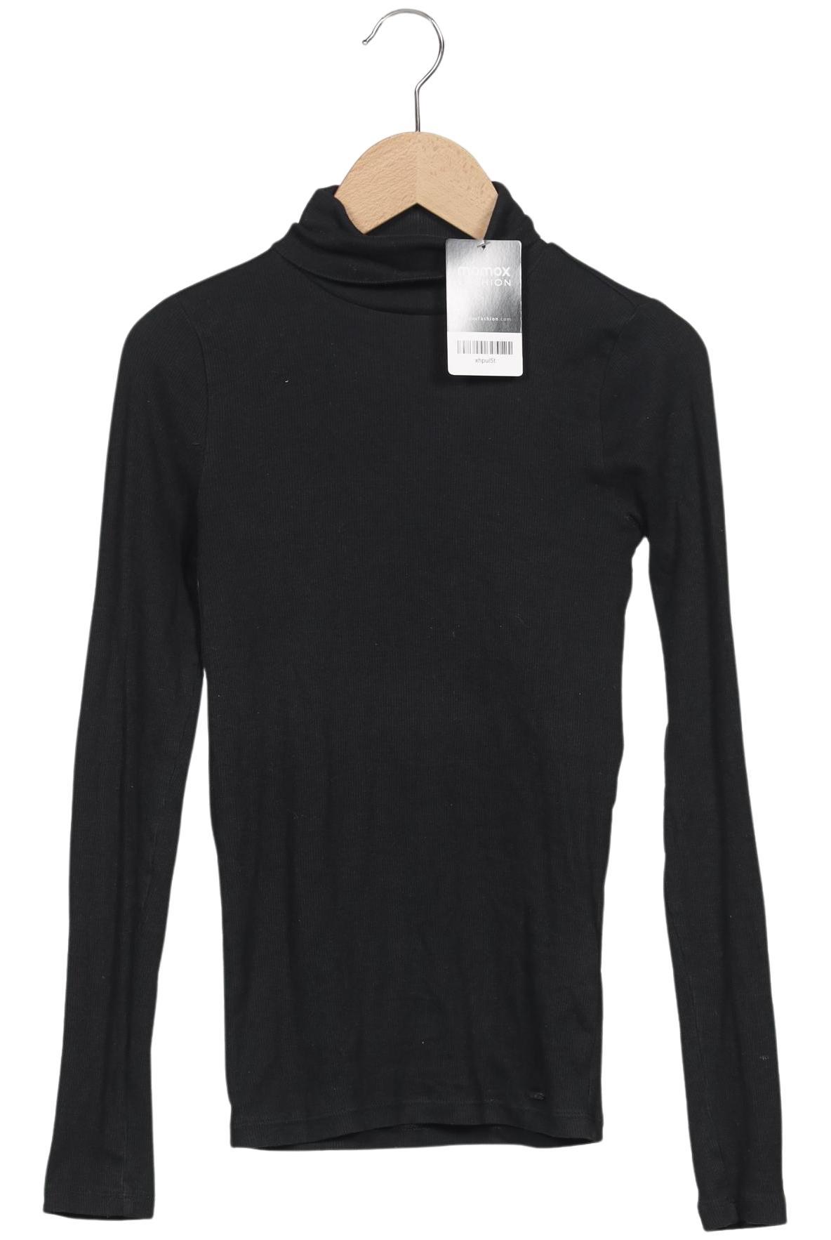 

Hollister Damen Langarmshirt, schwarz, Gr. 34