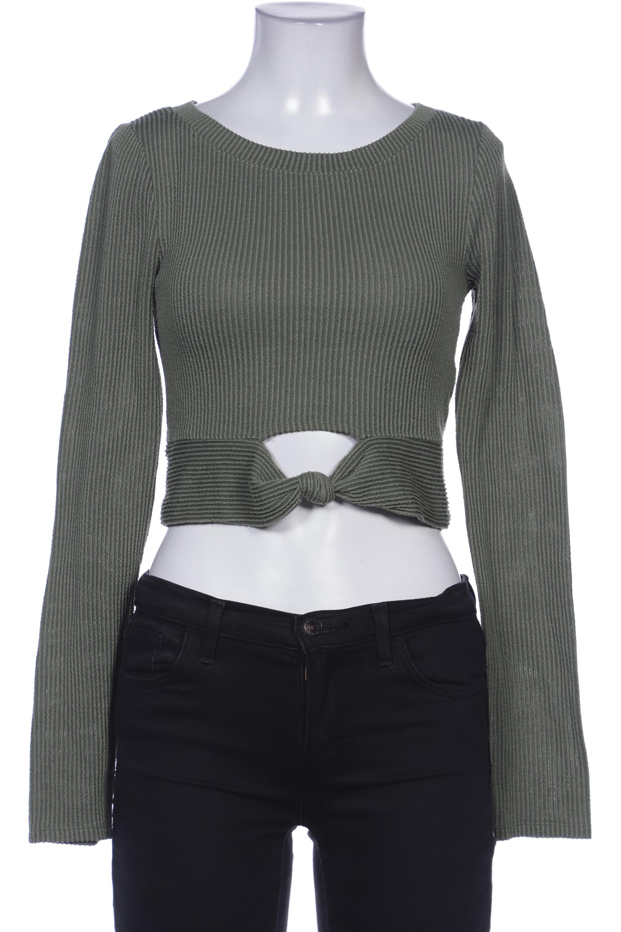 

Hollister Damen Langarmshirt, grün, Gr. 36