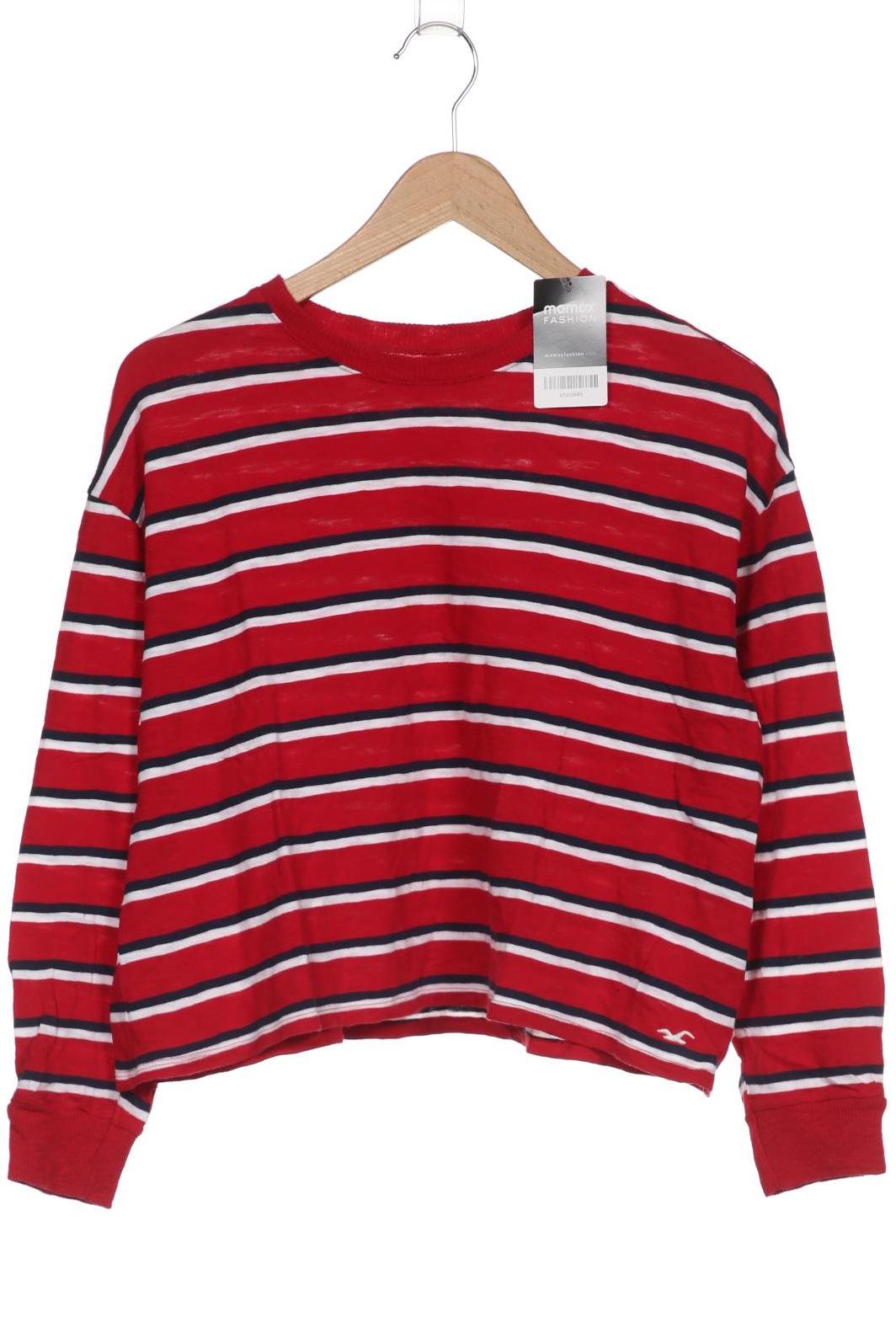 

Hollister Damen Langarmshirt, rot