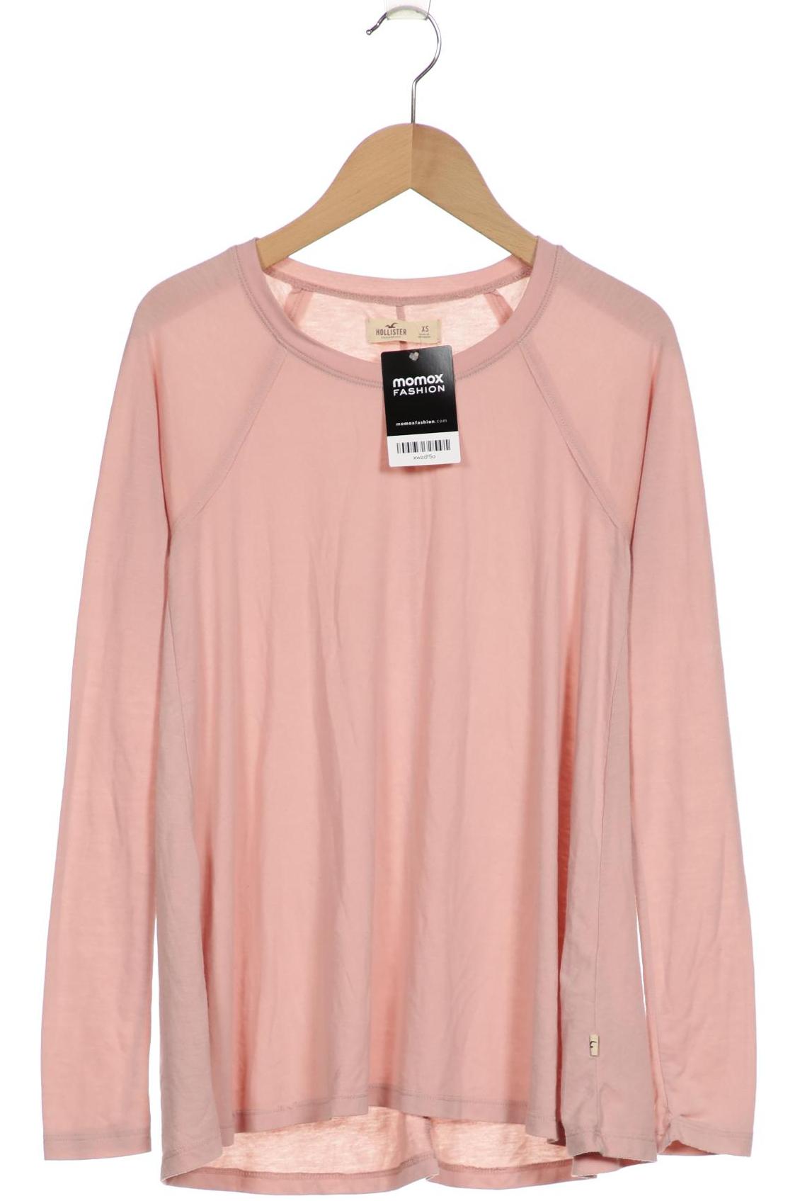 

Hollister Damen Langarmshirt, pink