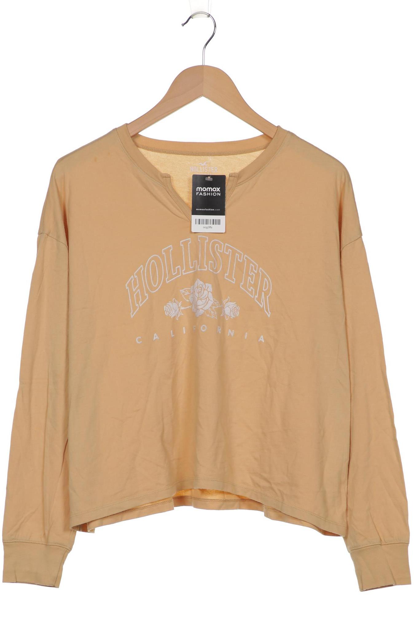 

Hollister Damen Langarmshirt, beige