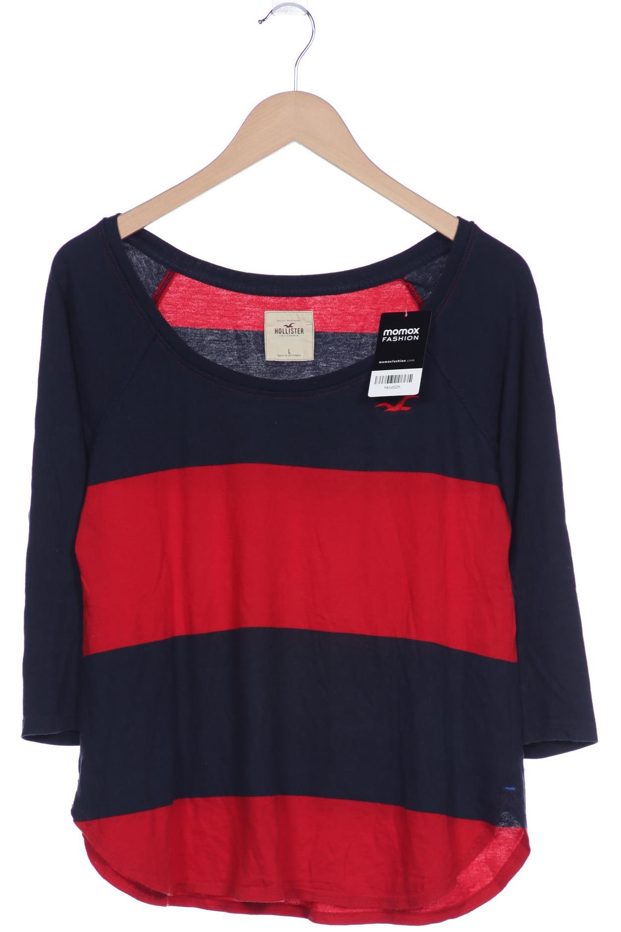 

Hollister Damen Langarmshirt, marineblau, Gr. 42