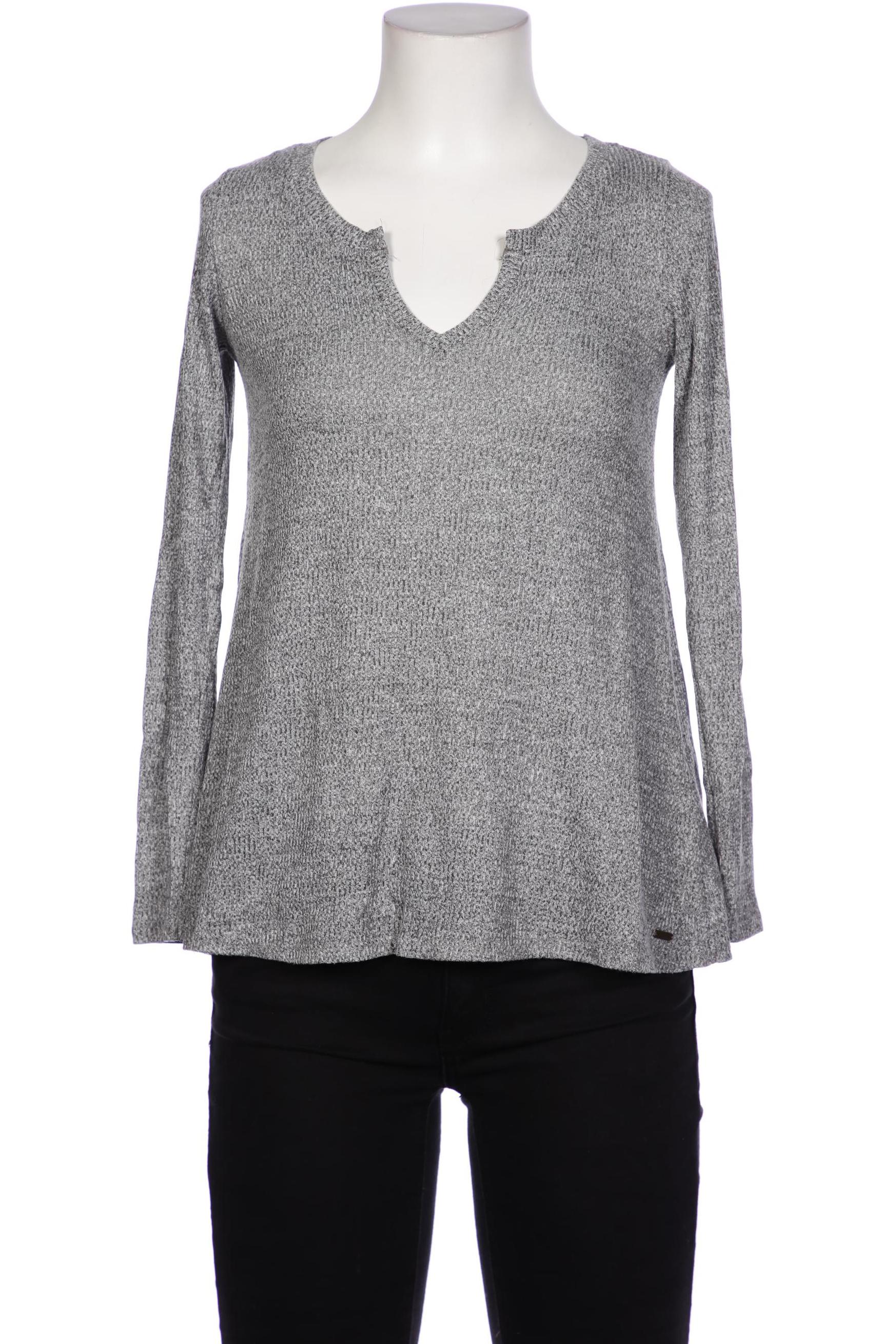 

Hollister Damen Langarmshirt, grau
