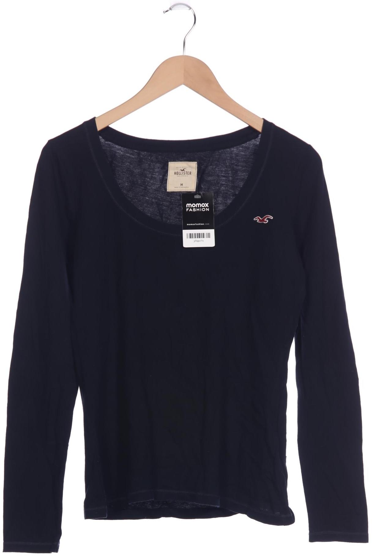 

Hollister Damen Langarmshirt, marineblau, Gr. 38