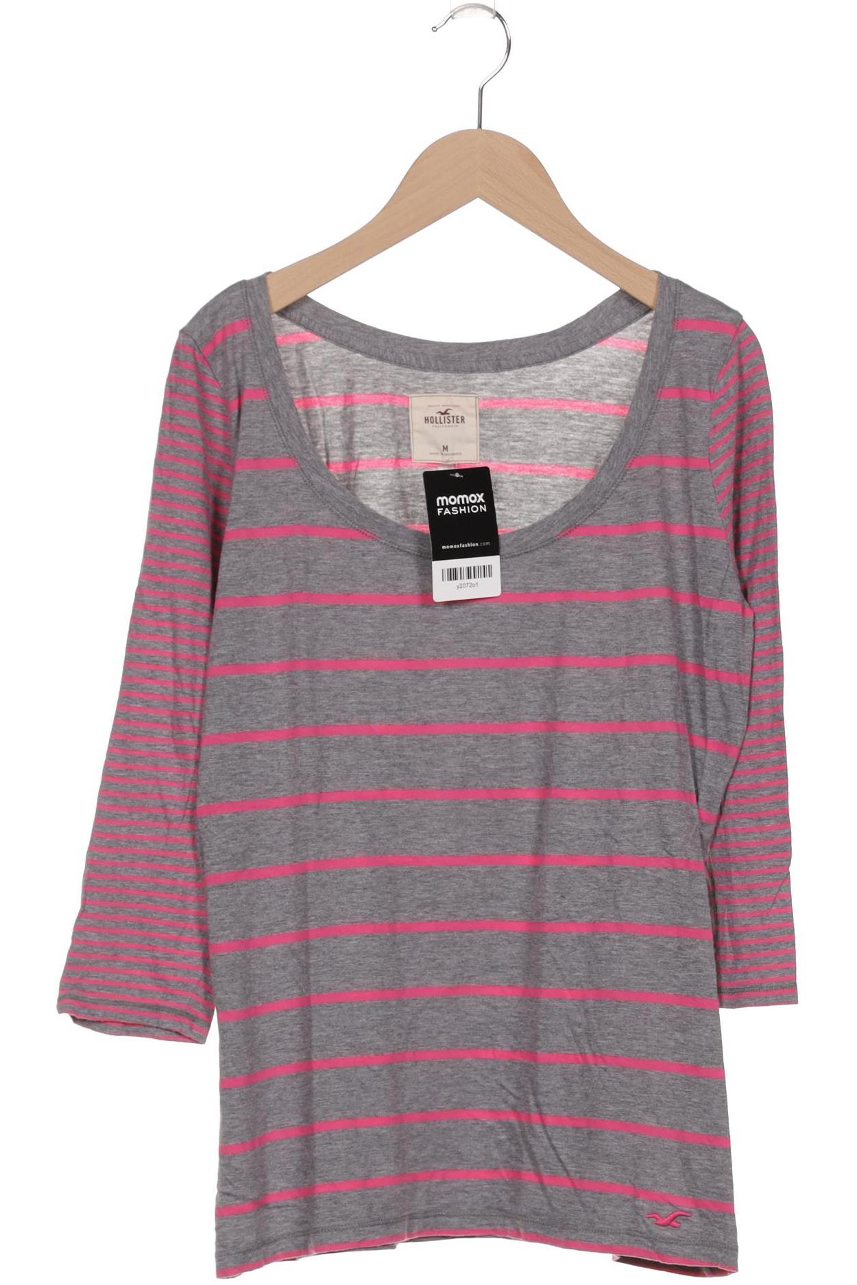

Hollister Damen Langarmshirt, grau, Gr. 38