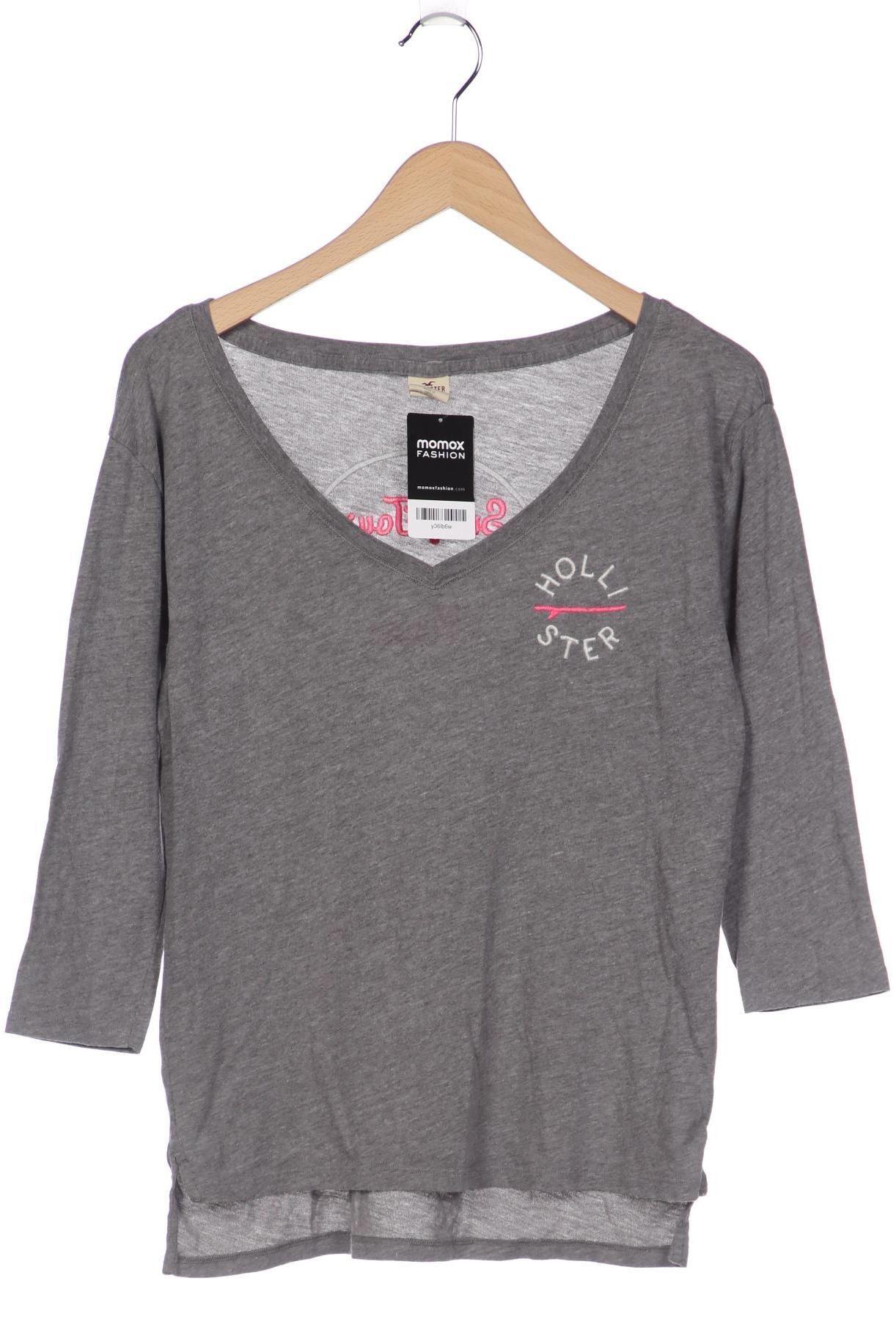 

Hollister Damen Langarmshirt, grau