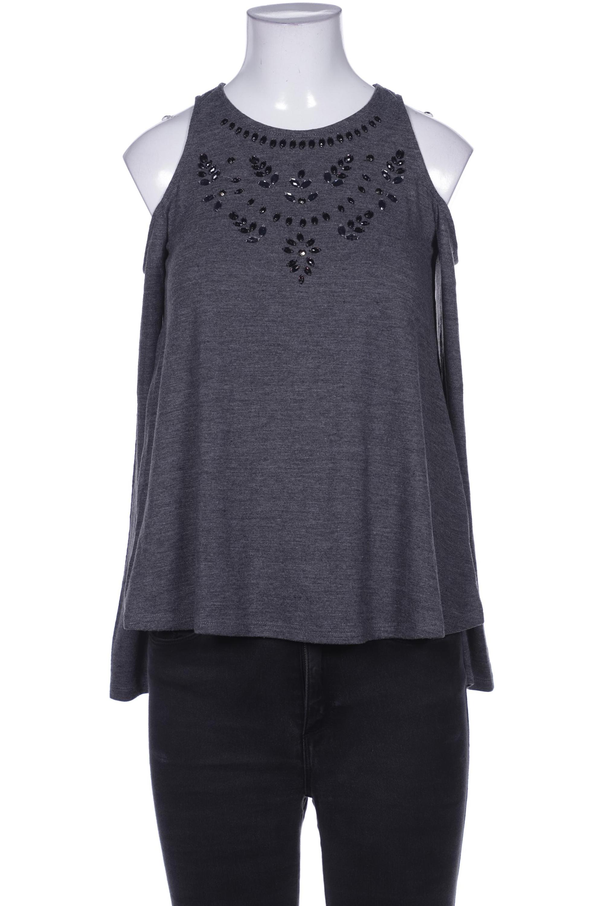 

Hollister Damen Langarmshirt, grau, Gr. 34