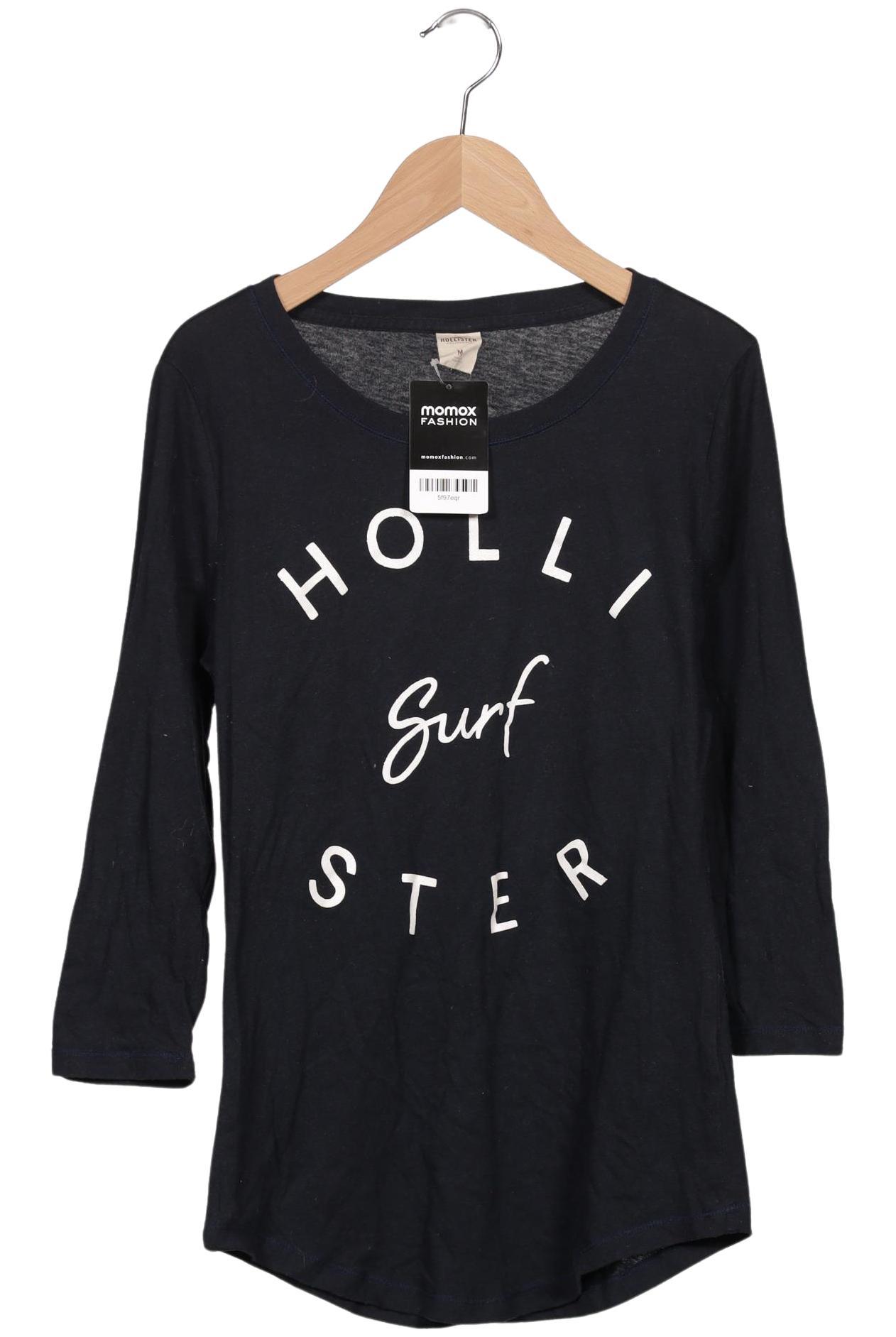 

Hollister Damen Langarmshirt, marineblau, Gr. 38