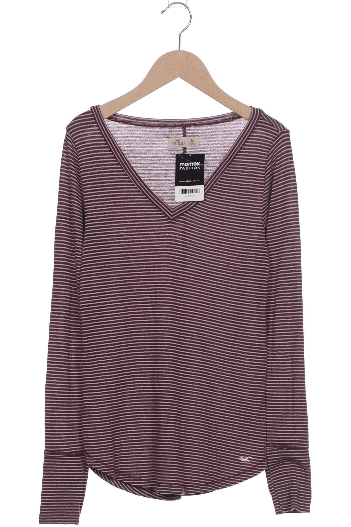 

Hollister Damen Langarmshirt, bordeaux, Gr. 38