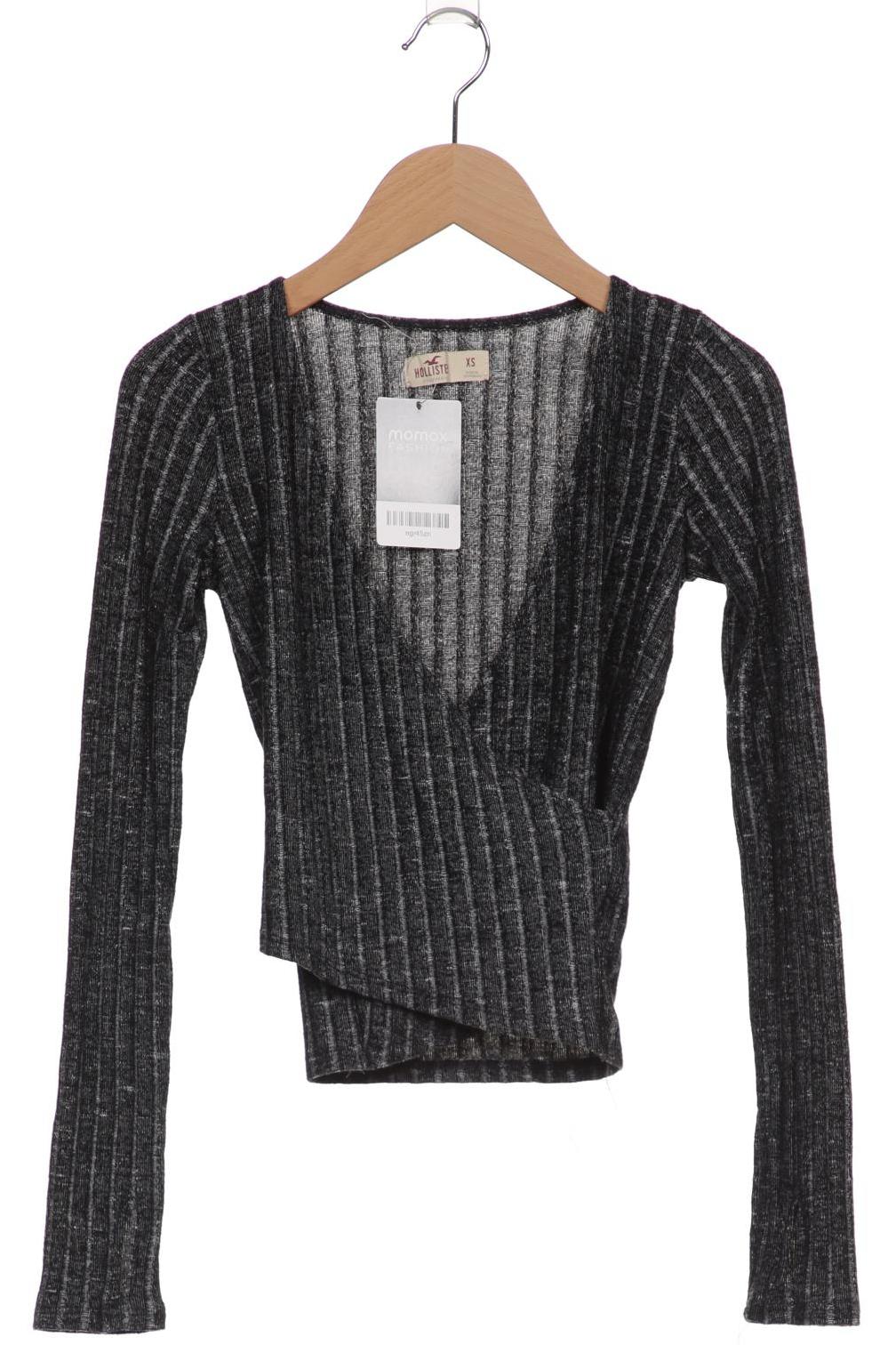 

Hollister Damen Langarmshirt, schwarz, Gr. 34