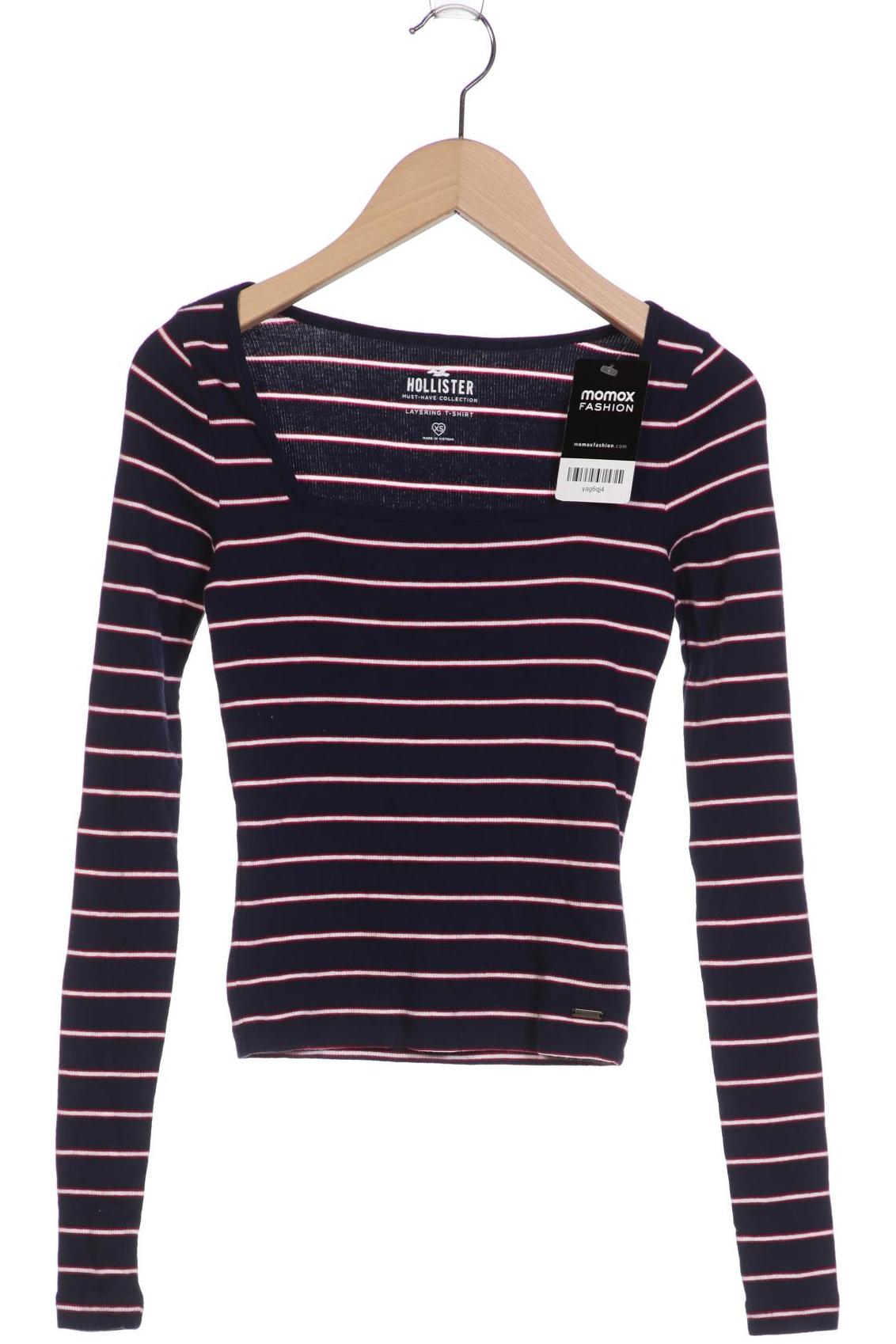 

Hollister Damen Langarmshirt, marineblau