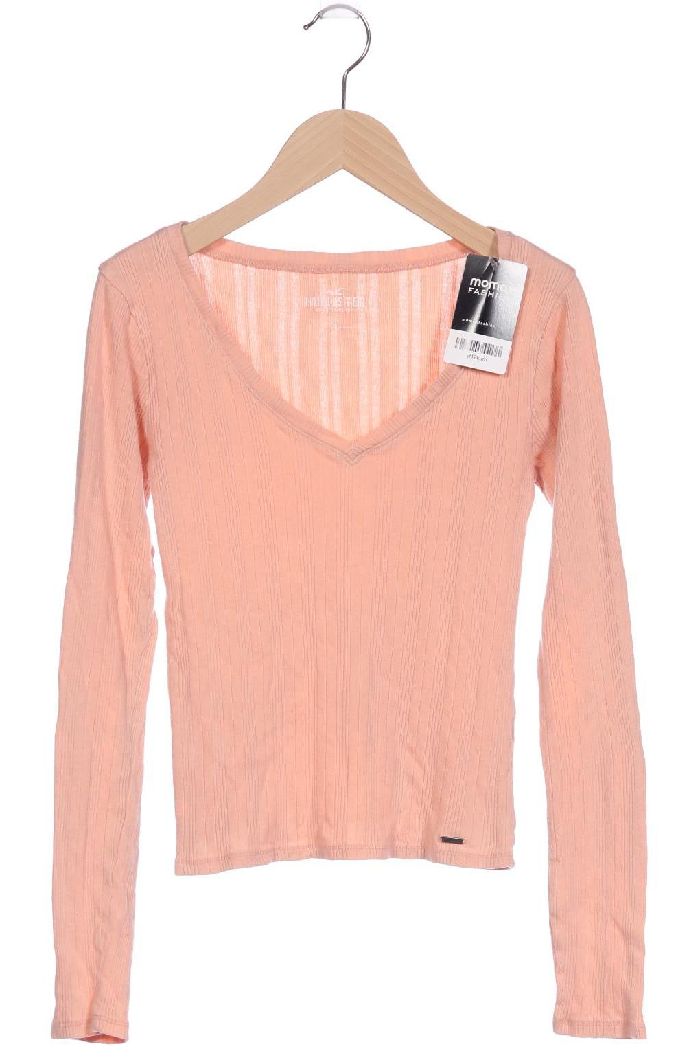 

Hollister Damen Langarmshirt, orange, Gr. 34