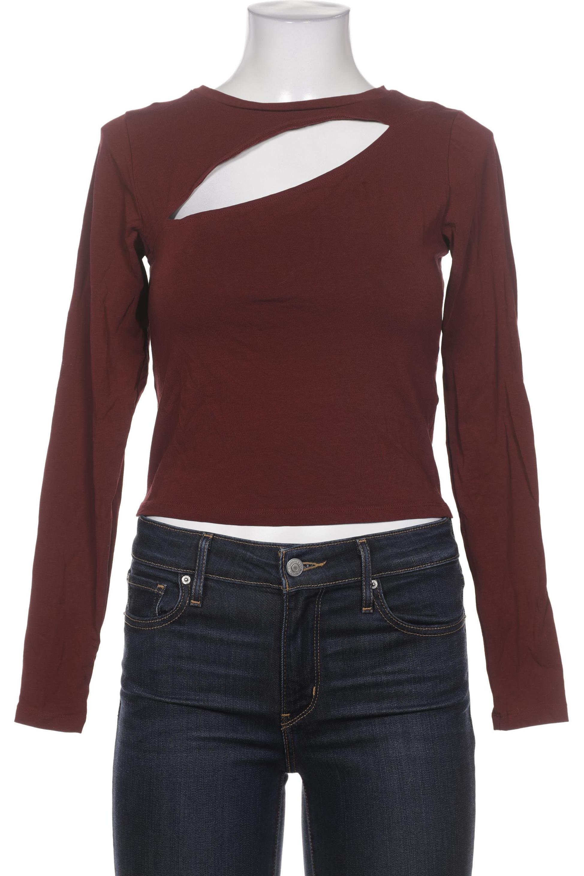 

Hollister Damen Langarmshirt, bordeaux, Gr. 38