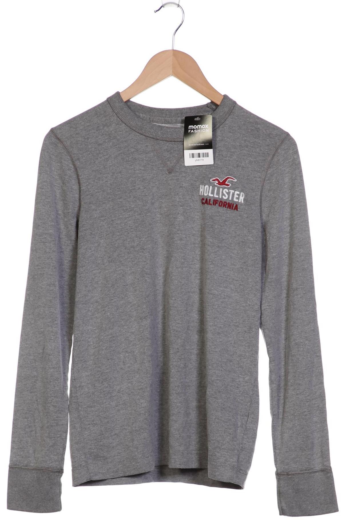 

Hollister Damen Langarmshirt, grau, Gr. 36
