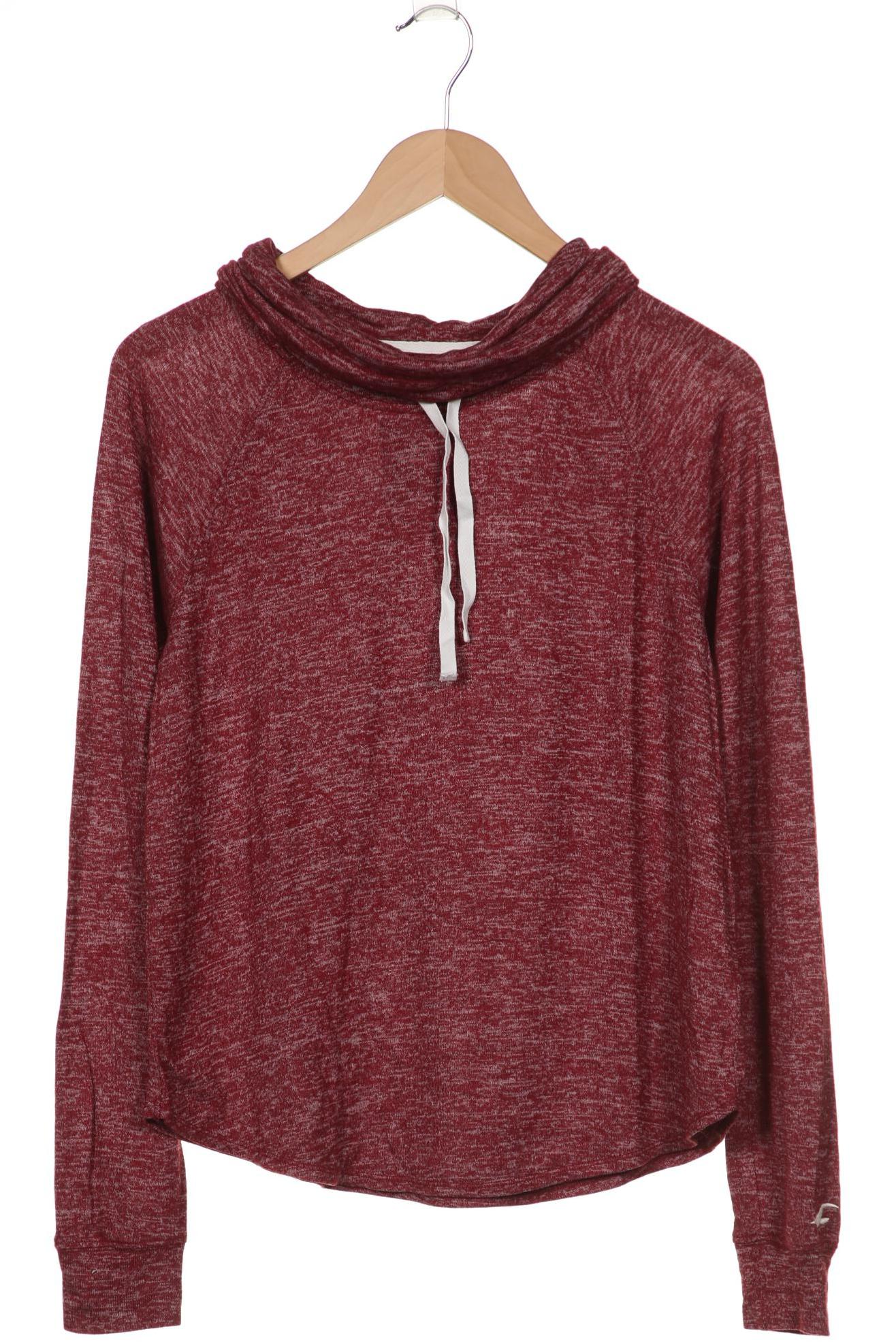 

Hollister Damen Langarmshirt, bordeaux, Gr. 38