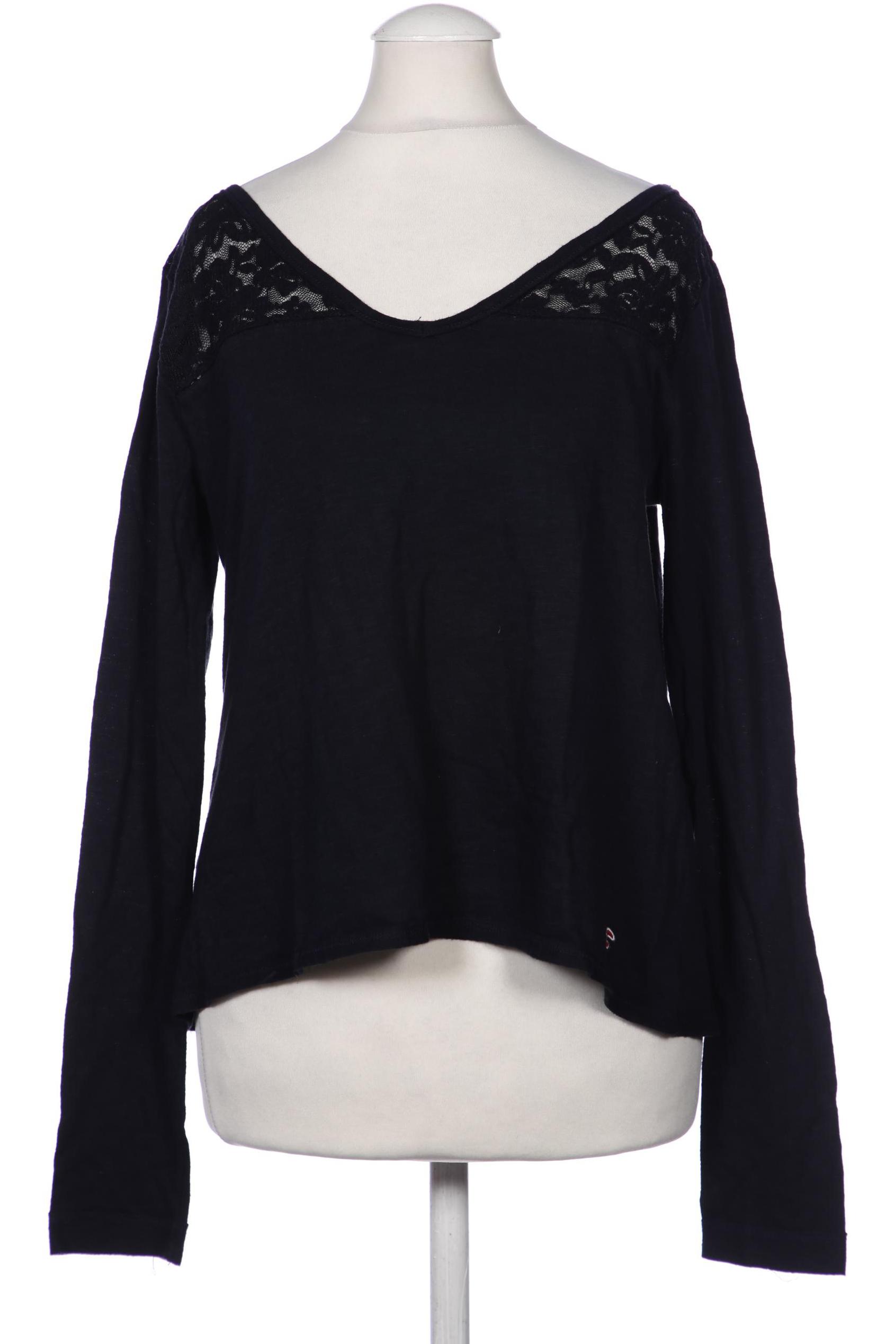 

Hollister Damen Langarmshirt, marineblau, Gr. 34