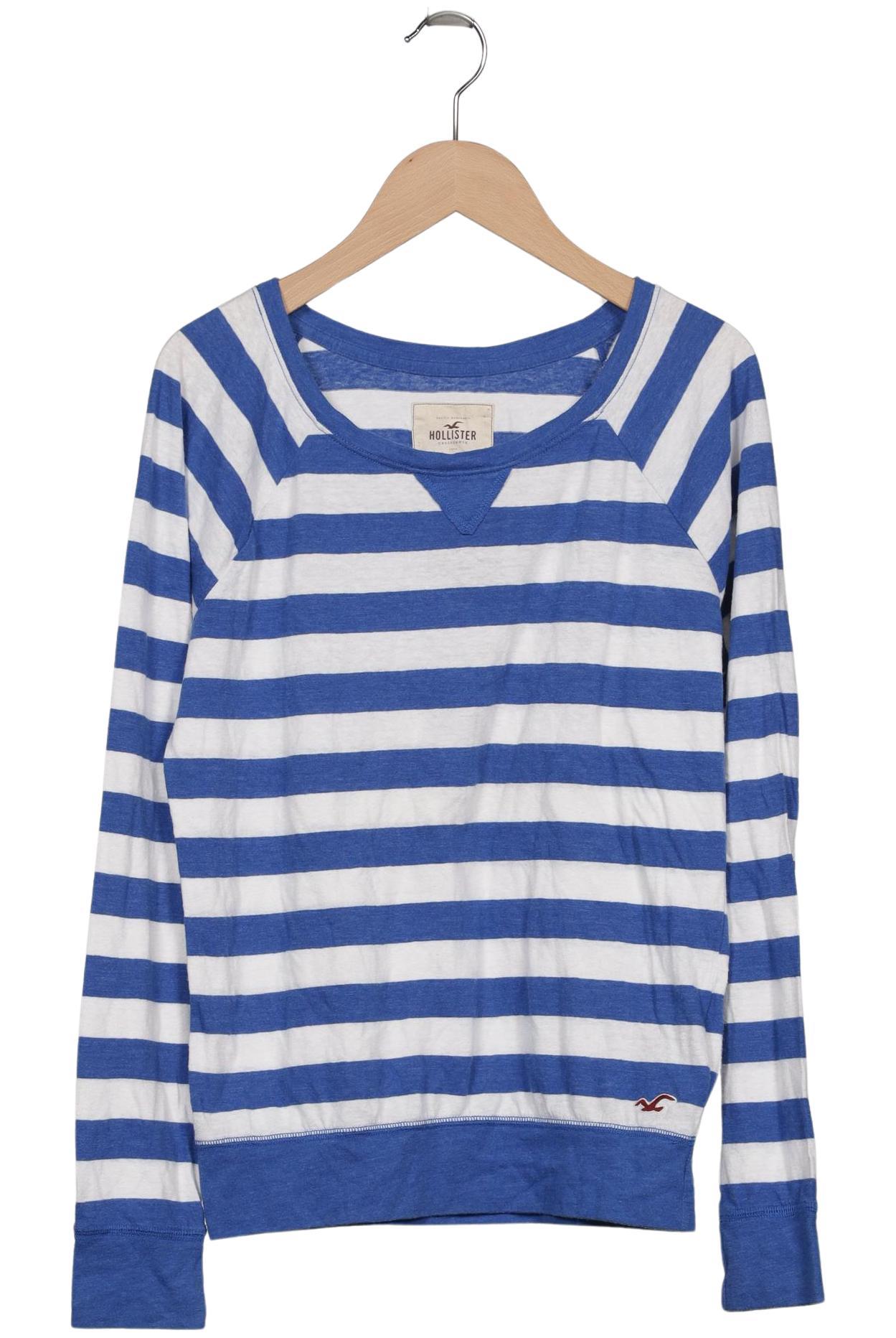 

Hollister Damen Langarmshirt, blau, Gr. 36