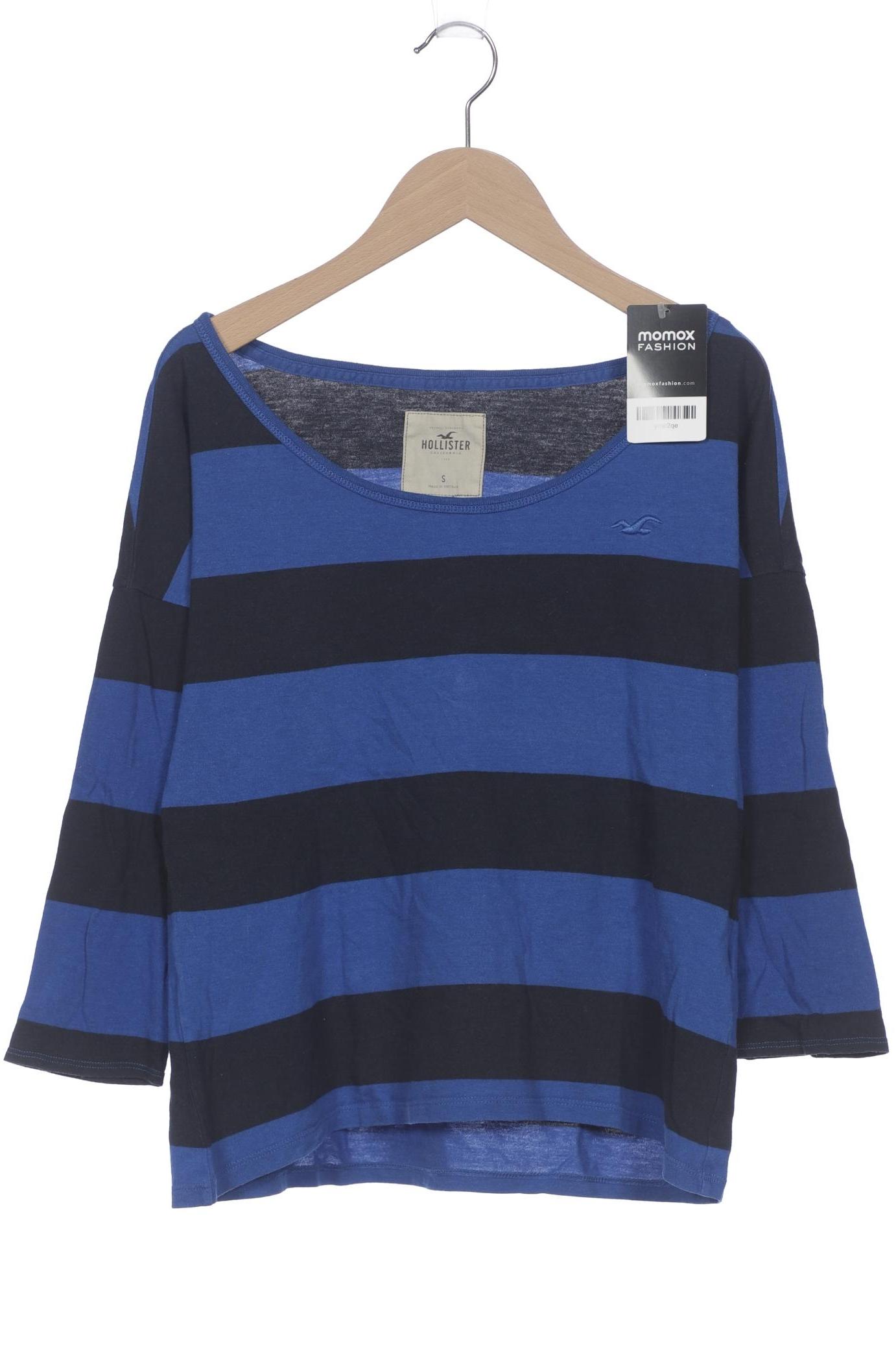 

Hollister Damen Langarmshirt, blau, Gr. 36