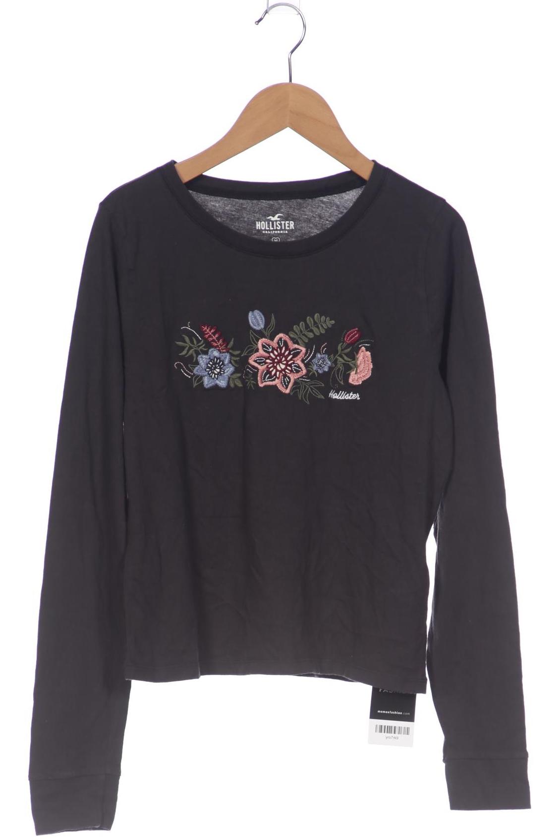 

Hollister Damen Langarmshirt, grau, Gr. 38