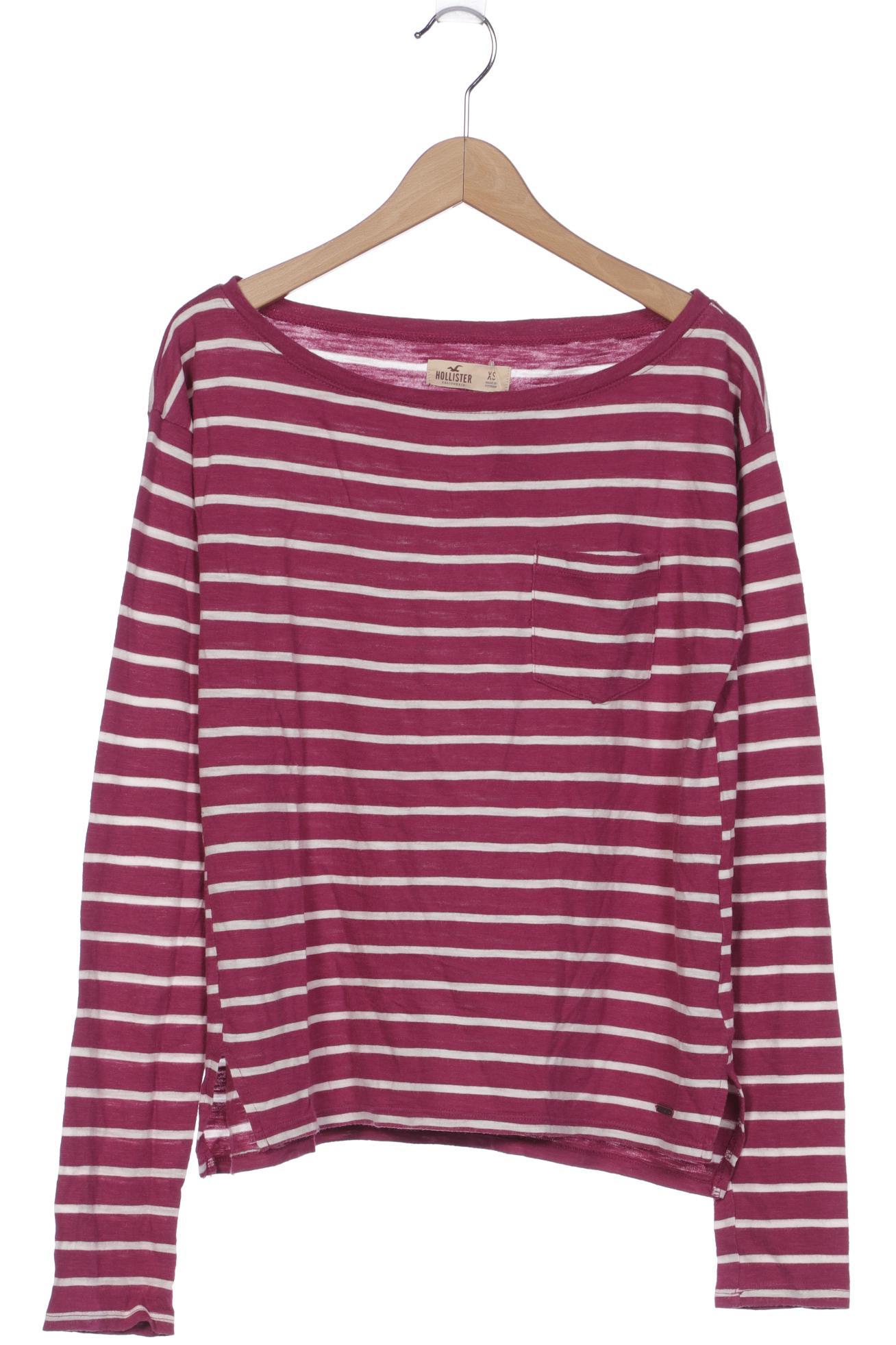 

Hollister Damen Langarmshirt, pink