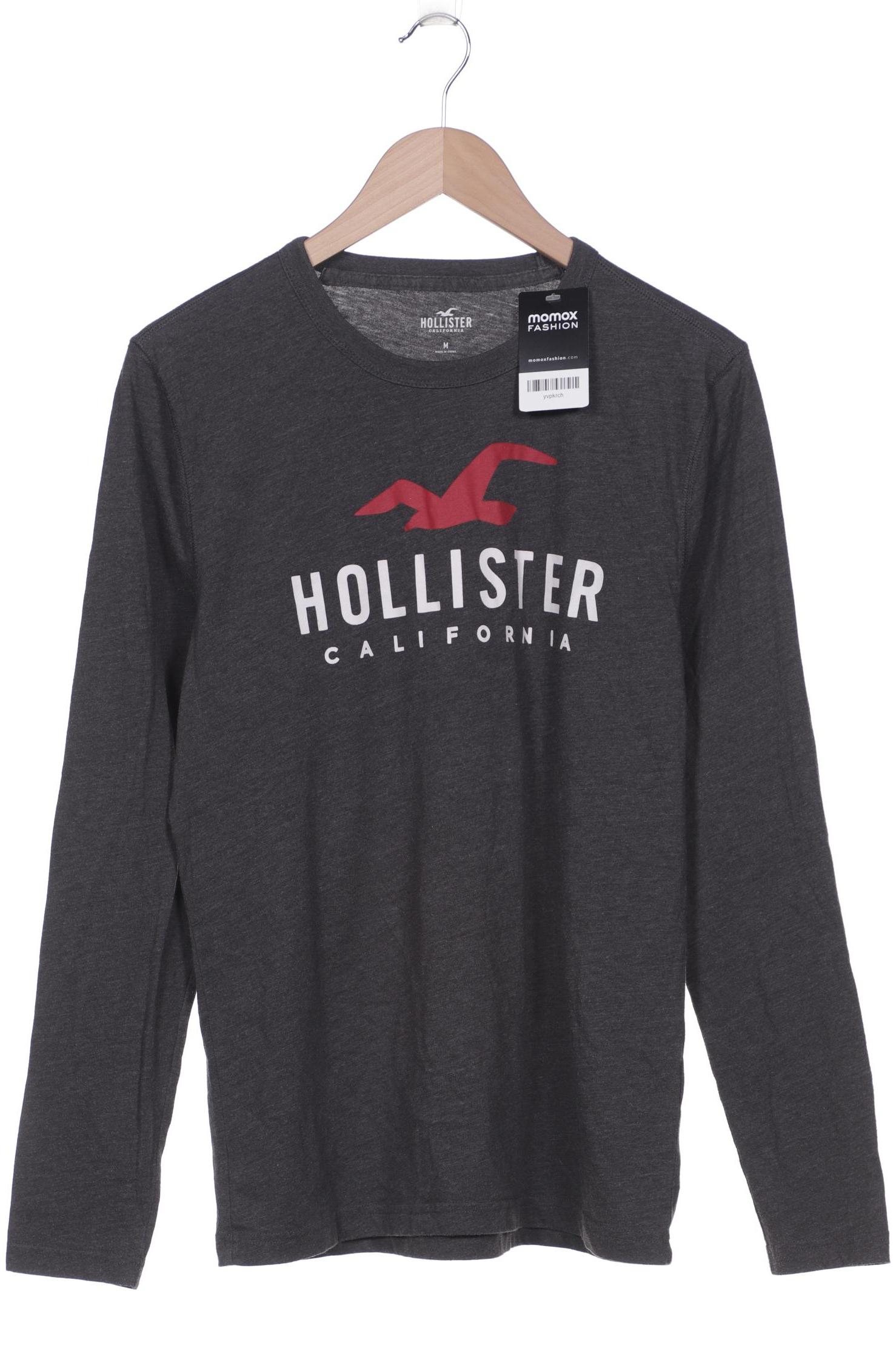 

Hollister Damen Langarmshirt, grau