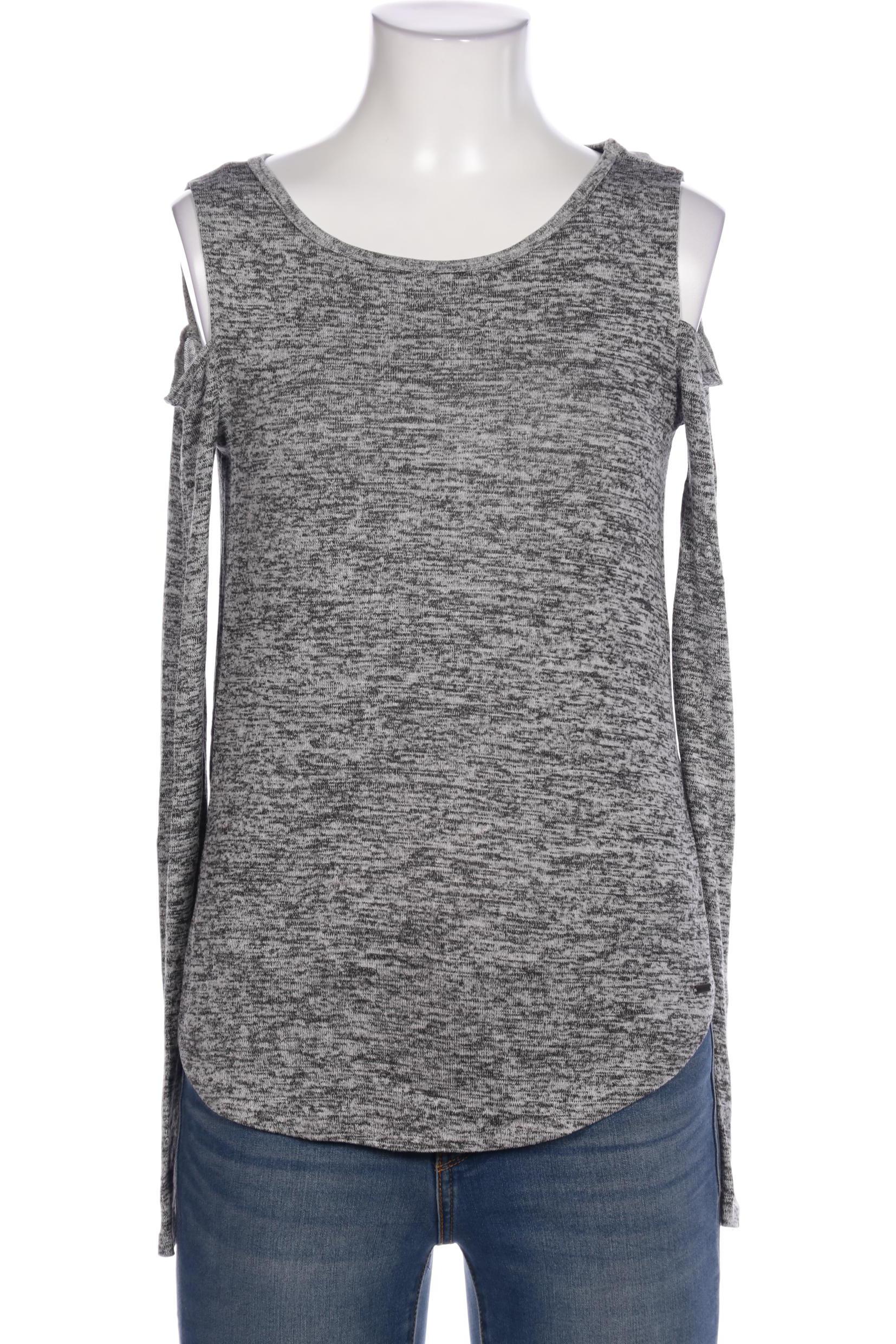 

Hollister Damen Langarmshirt, grau