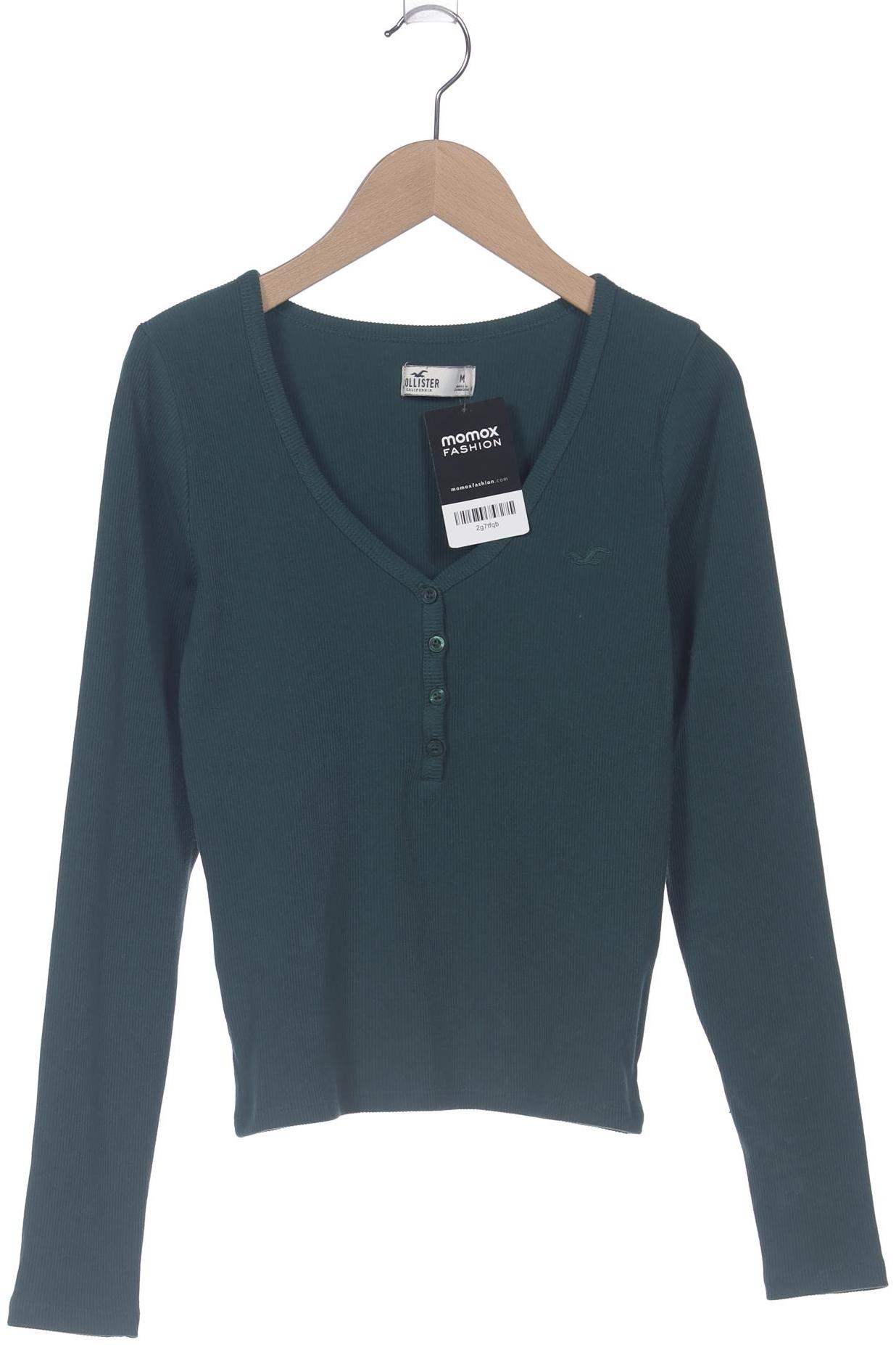 

Hollister Damen Langarmshirt, grün, Gr. 38