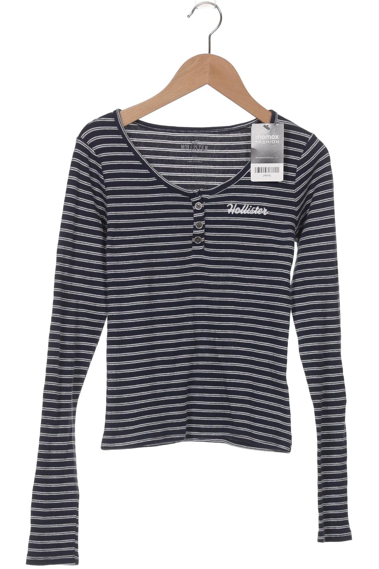 

Hollister Damen Langarmshirt, marineblau, Gr. 36