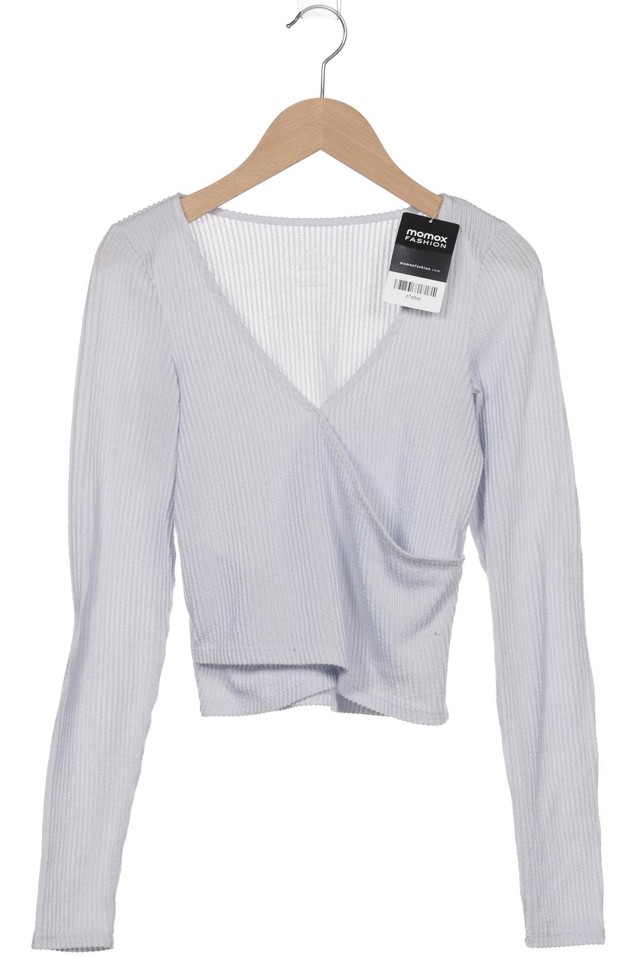 

Hollister Damen Langarmshirt, hellblau, Gr. 36