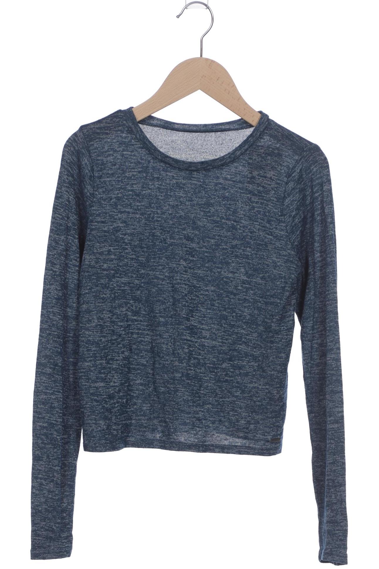 

Hollister Damen Langarmshirt, blau, Gr. 36