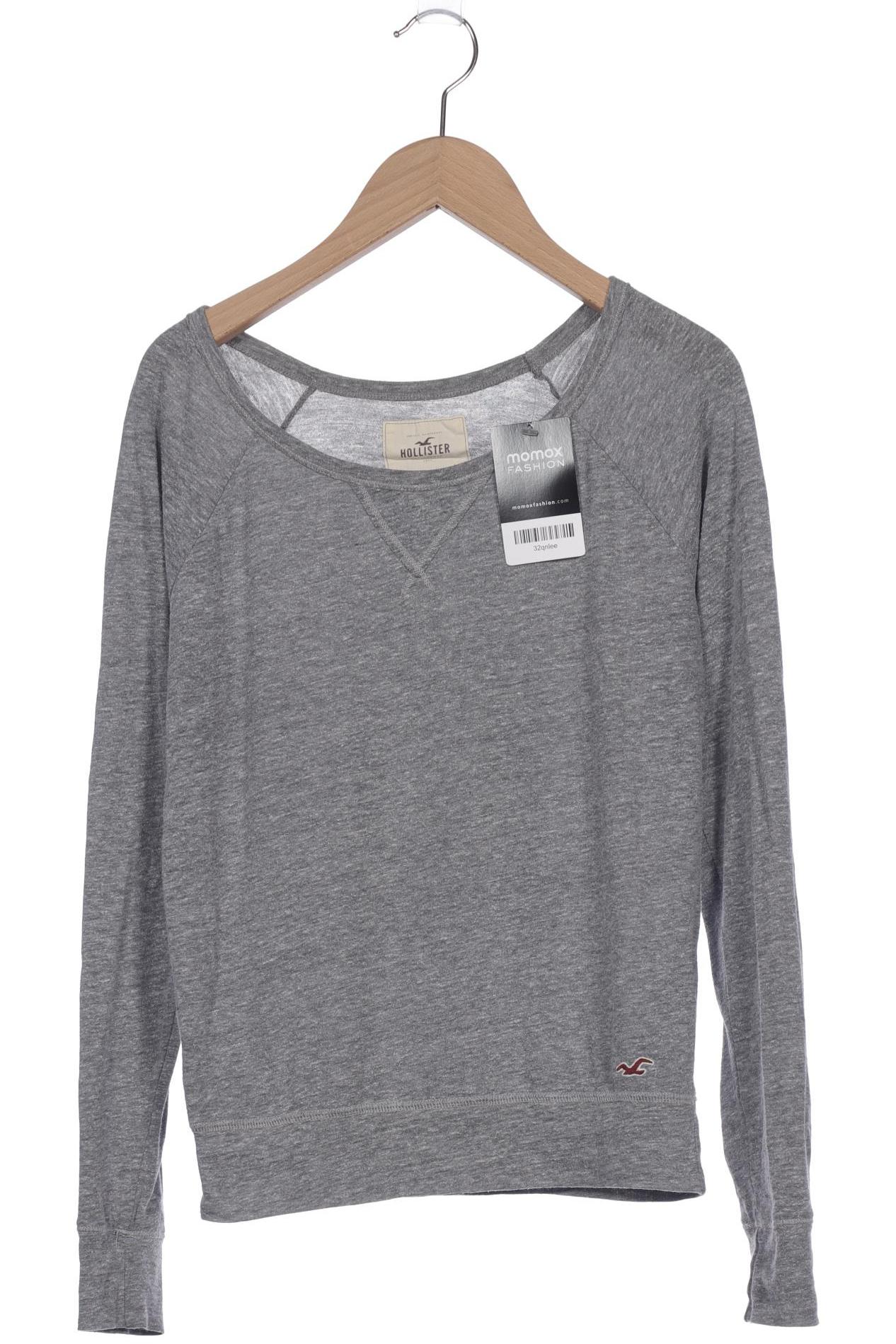 

Hollister Damen Langarmshirt, grau