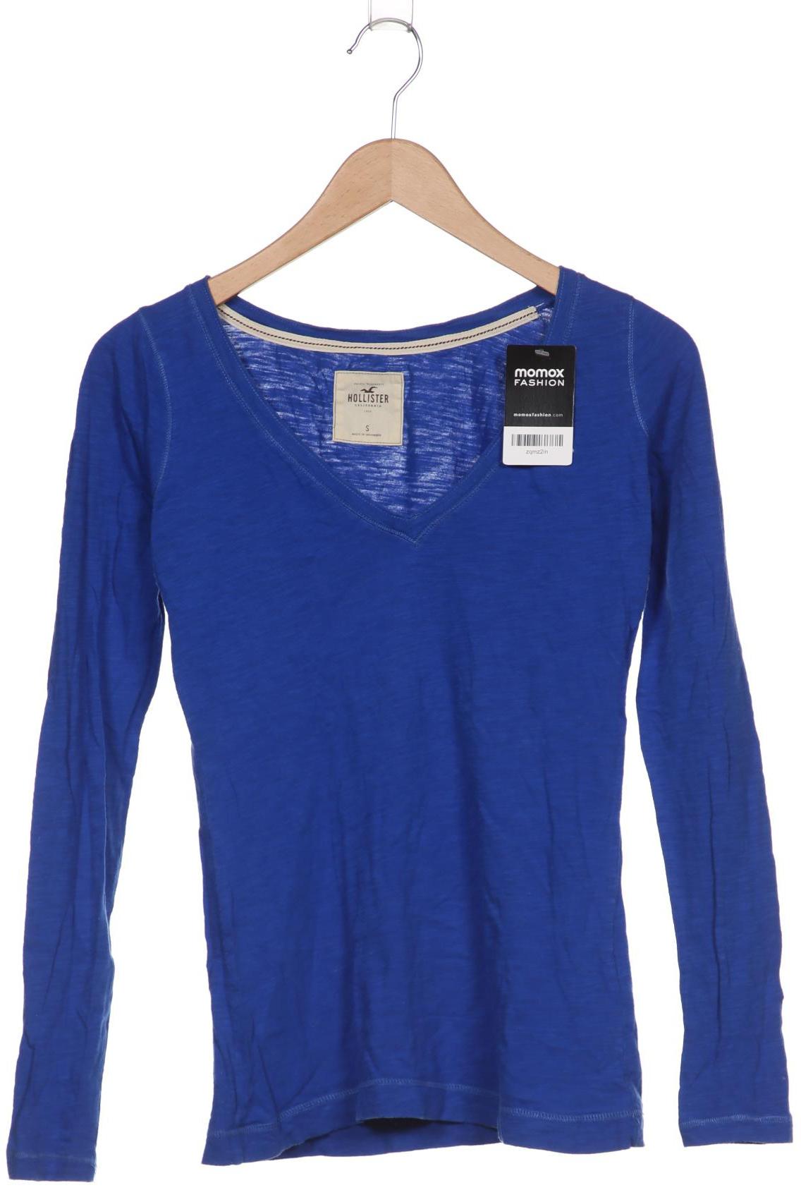 

Hollister Damen Langarmshirt, blau