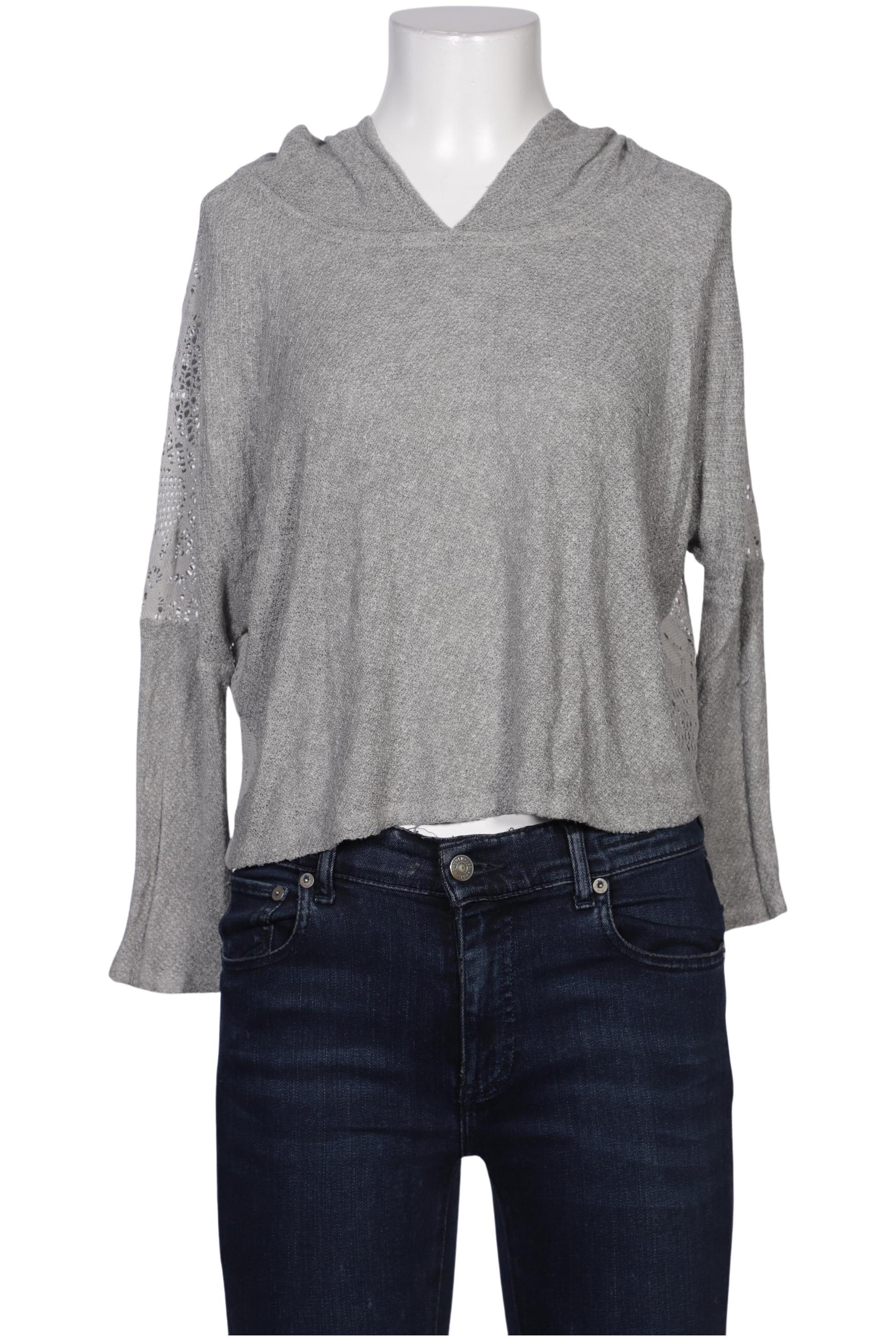 

Hollister Damen Langarmshirt, grau, Gr. 38