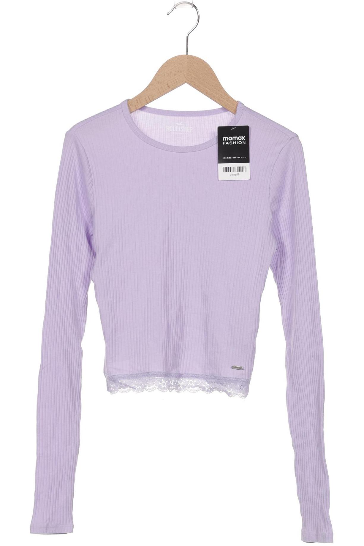 

Hollister Damen Langarmshirt, flieder, Gr. 36