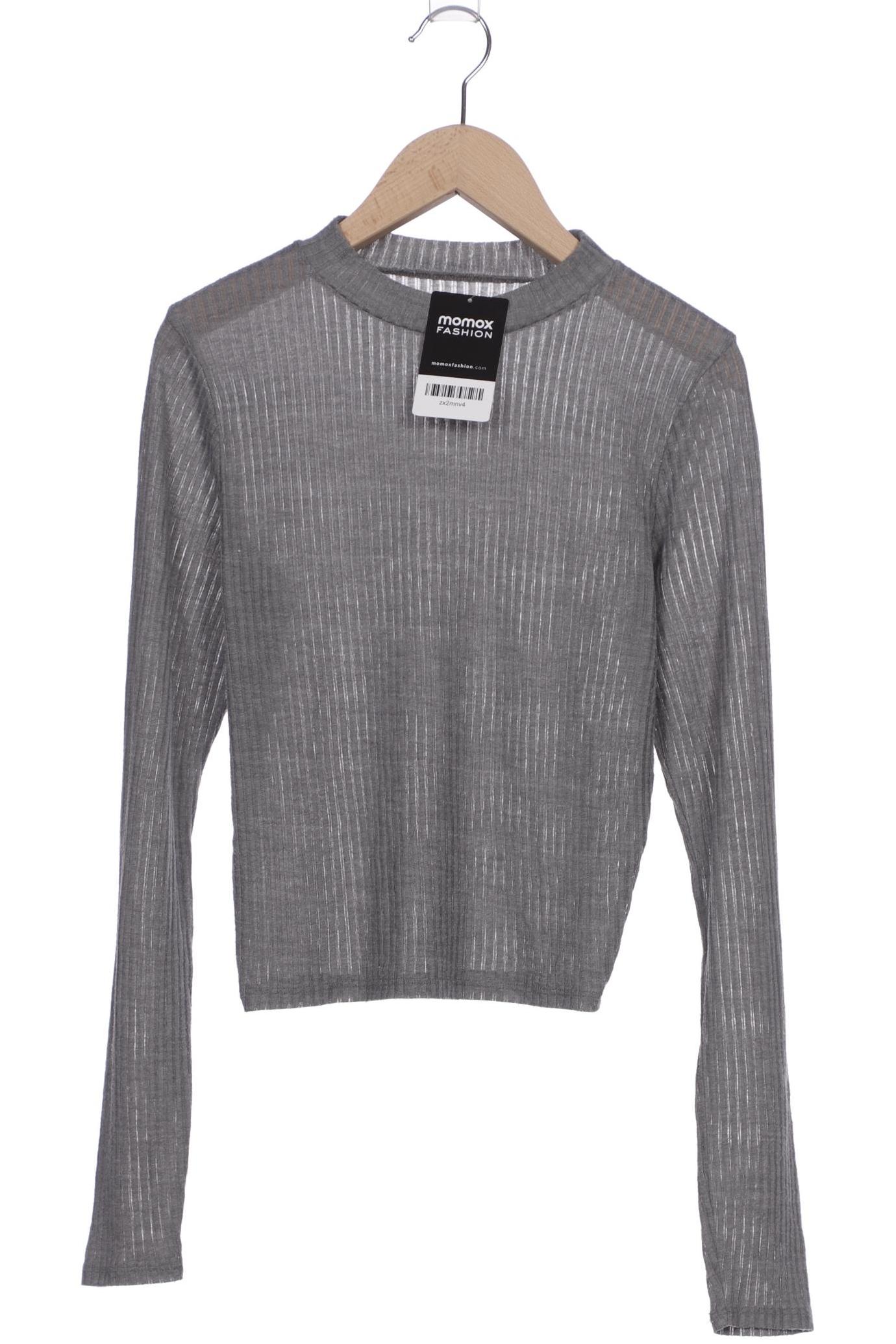

Hollister Damen Langarmshirt, grau, Gr. 38