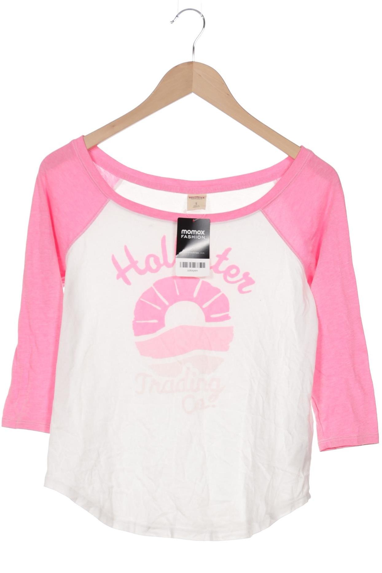 

Hollister Damen Langarmshirt, pink, Gr. 36