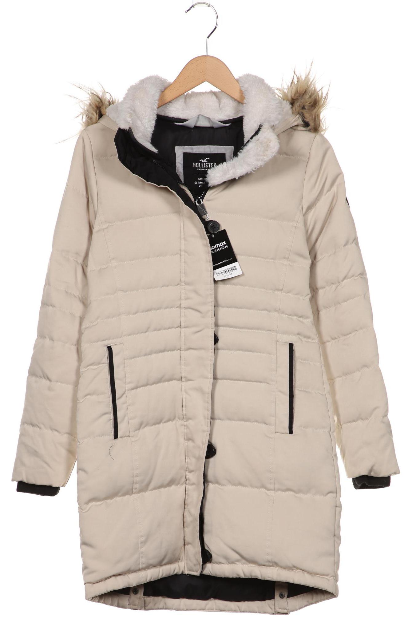 

Hollister Damen Mantel, cremeweiß