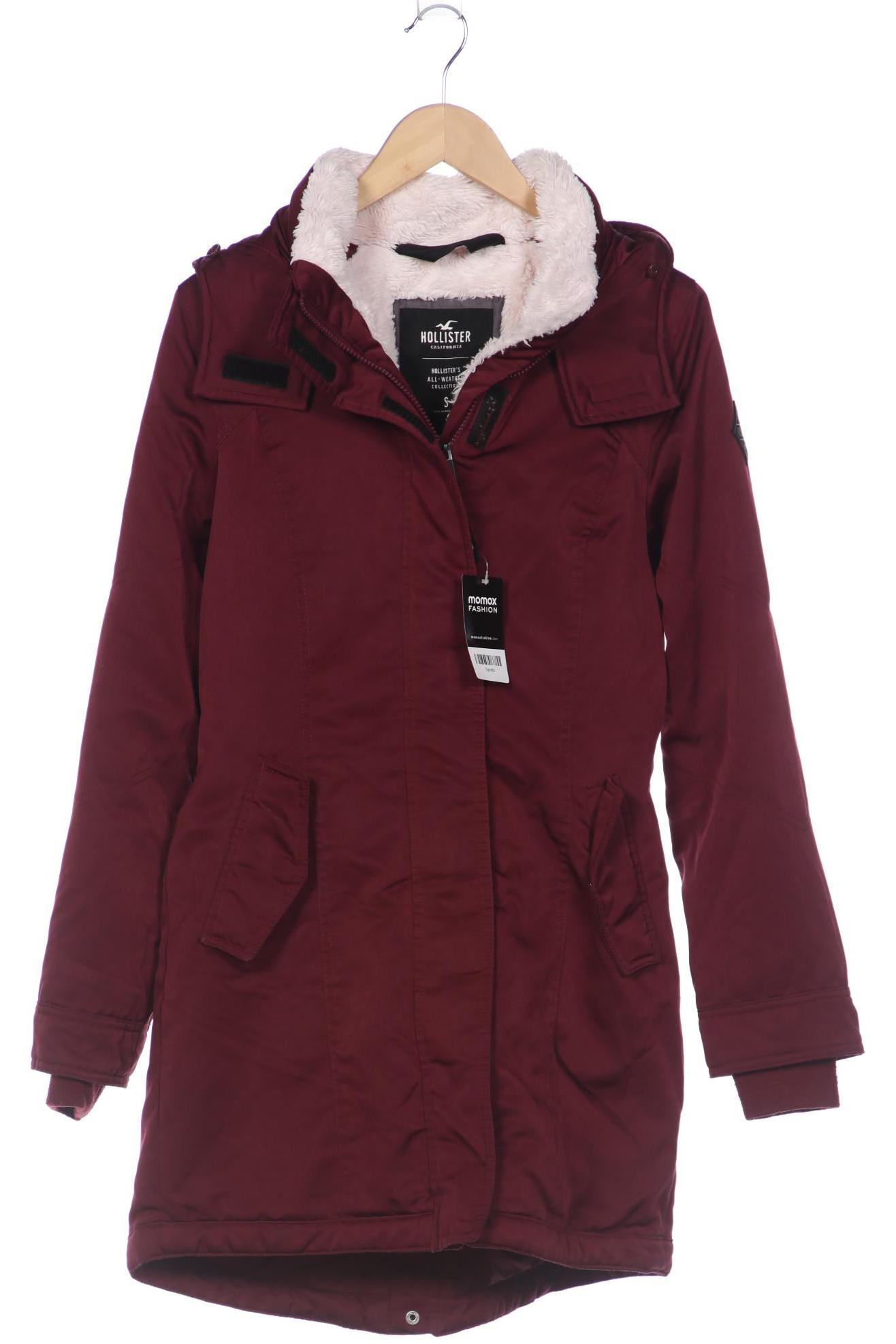 

Hollister Damen Mantel, bordeaux, Gr. 36