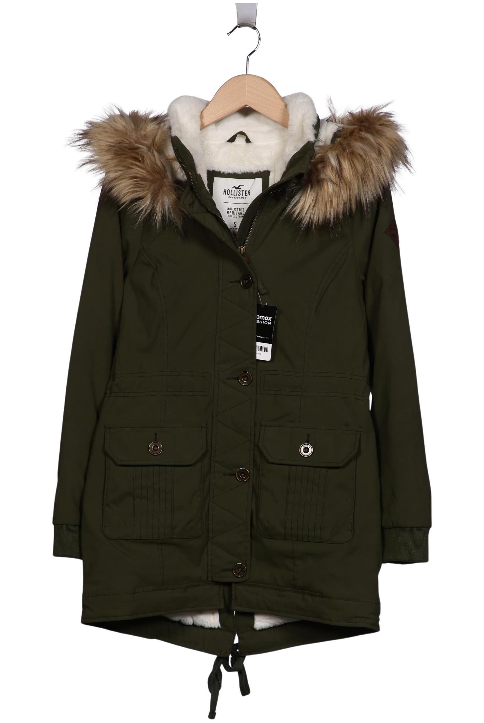 

Hollister Damen Mantel, grün, Gr. 36