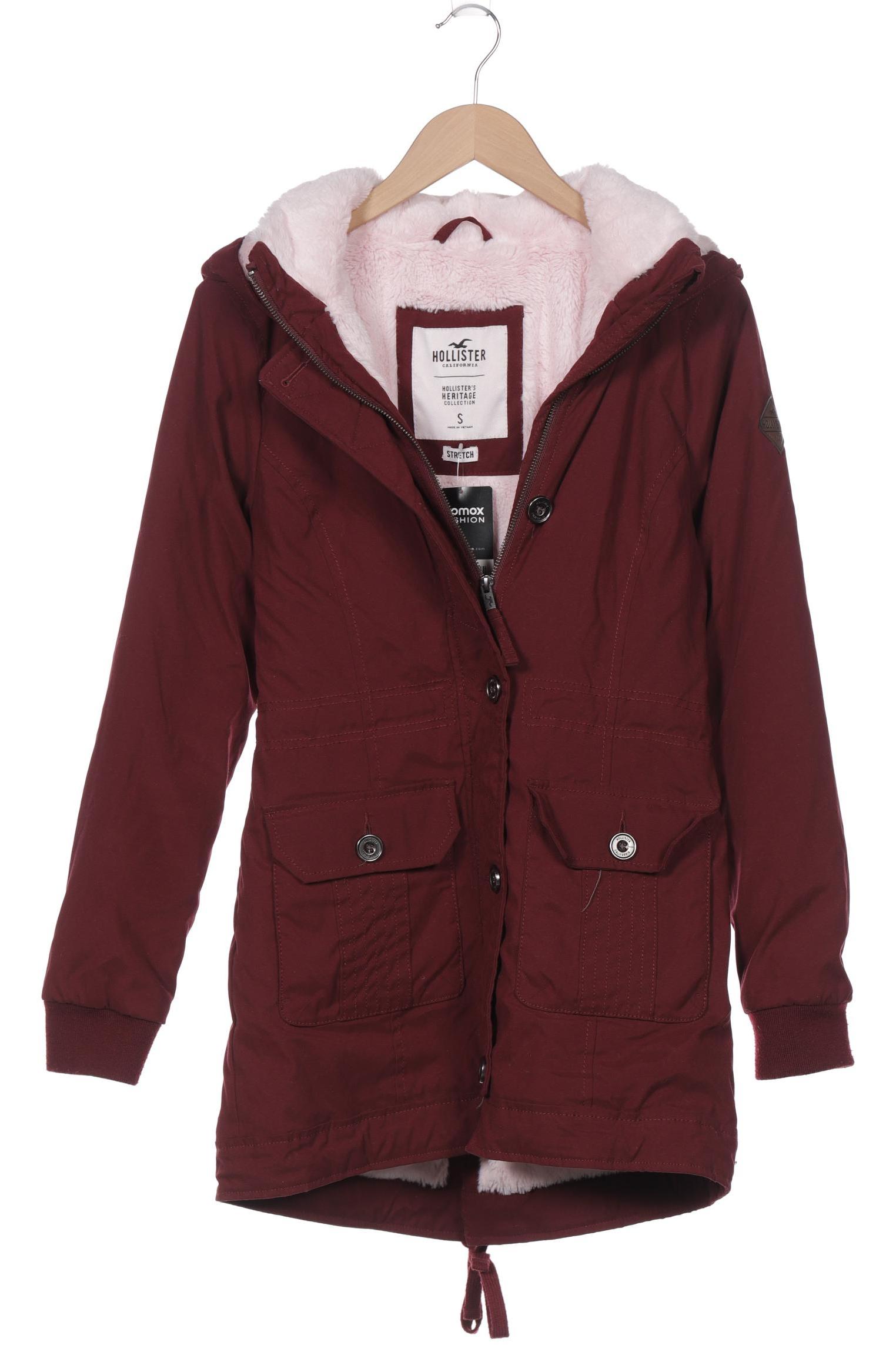 

Hollister Damen Mantel, bordeaux, Gr. 36
