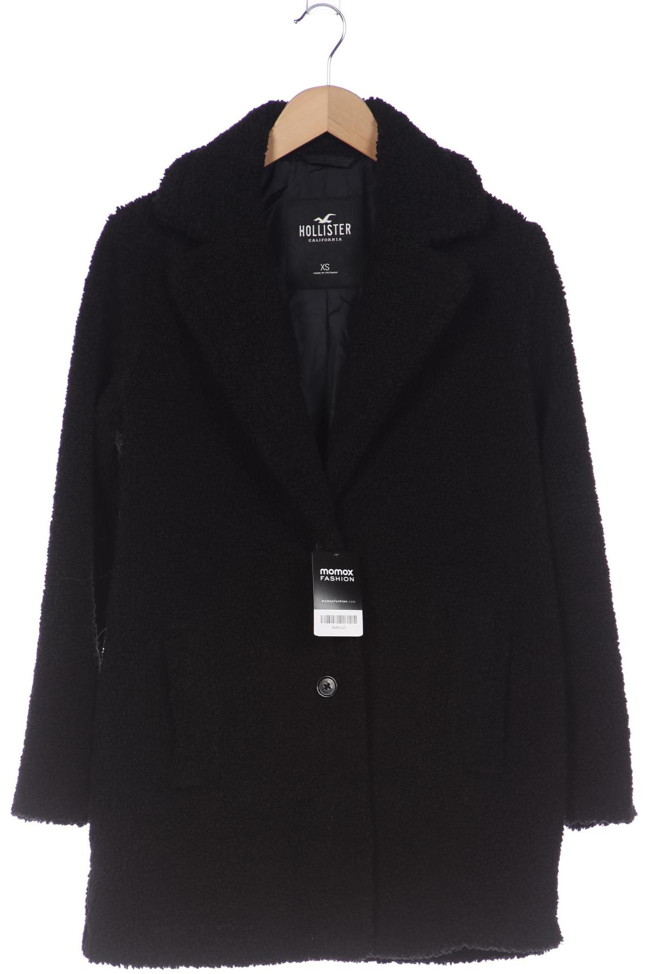

Hollister Damen Mantel, schwarz, Gr. 34