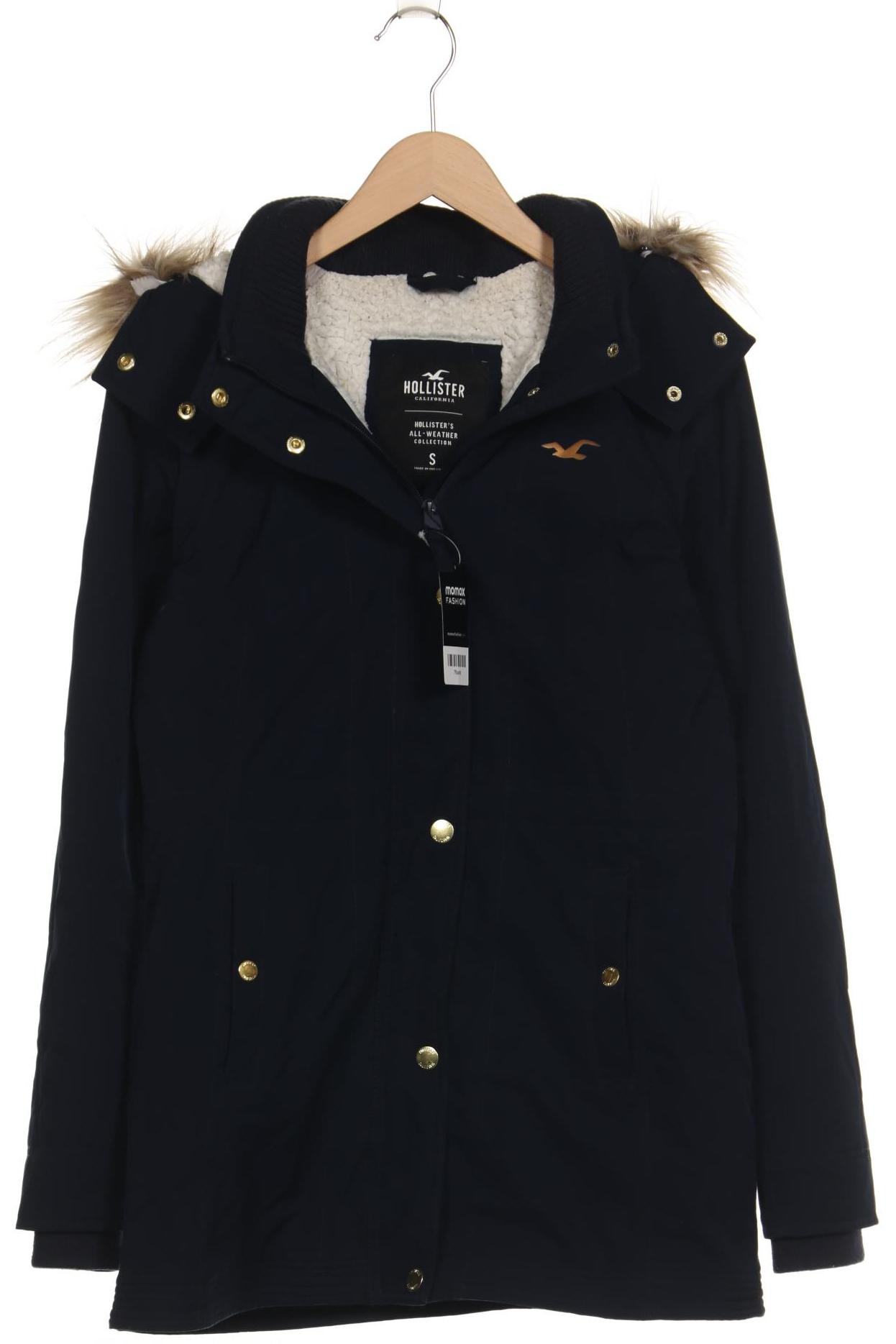 

Hollister Damen Mantel, marineblau, Gr. 36