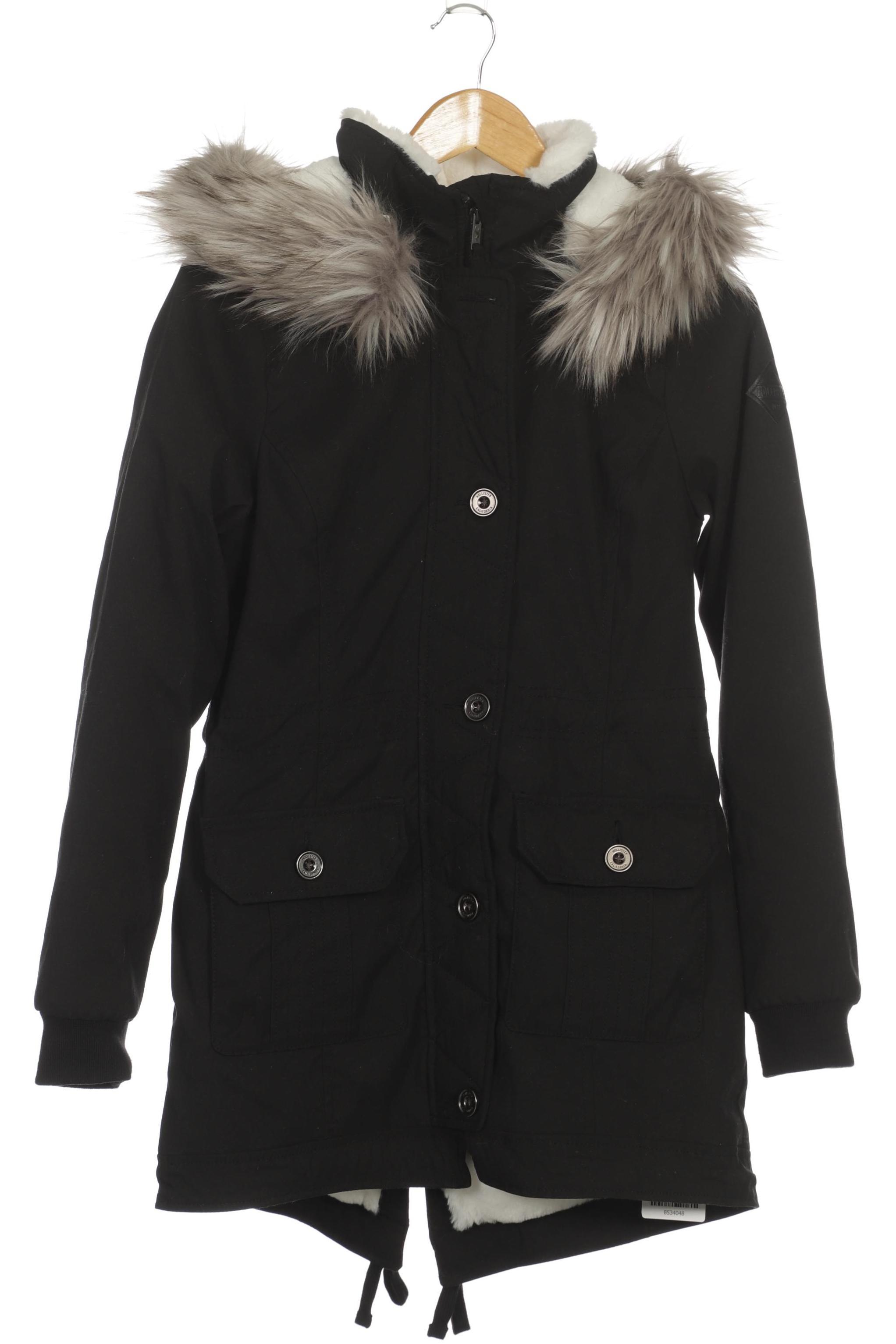 

Hollister Damen Mantel, schwarz, Gr.