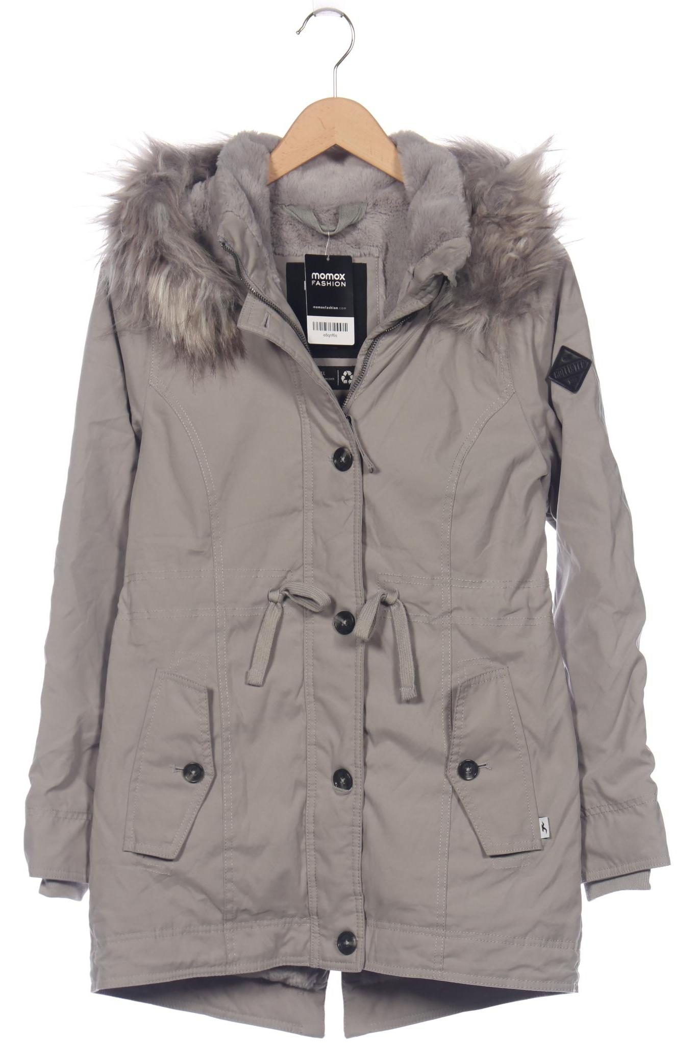 

Hollister Damen Mantel, grau, Gr. 36