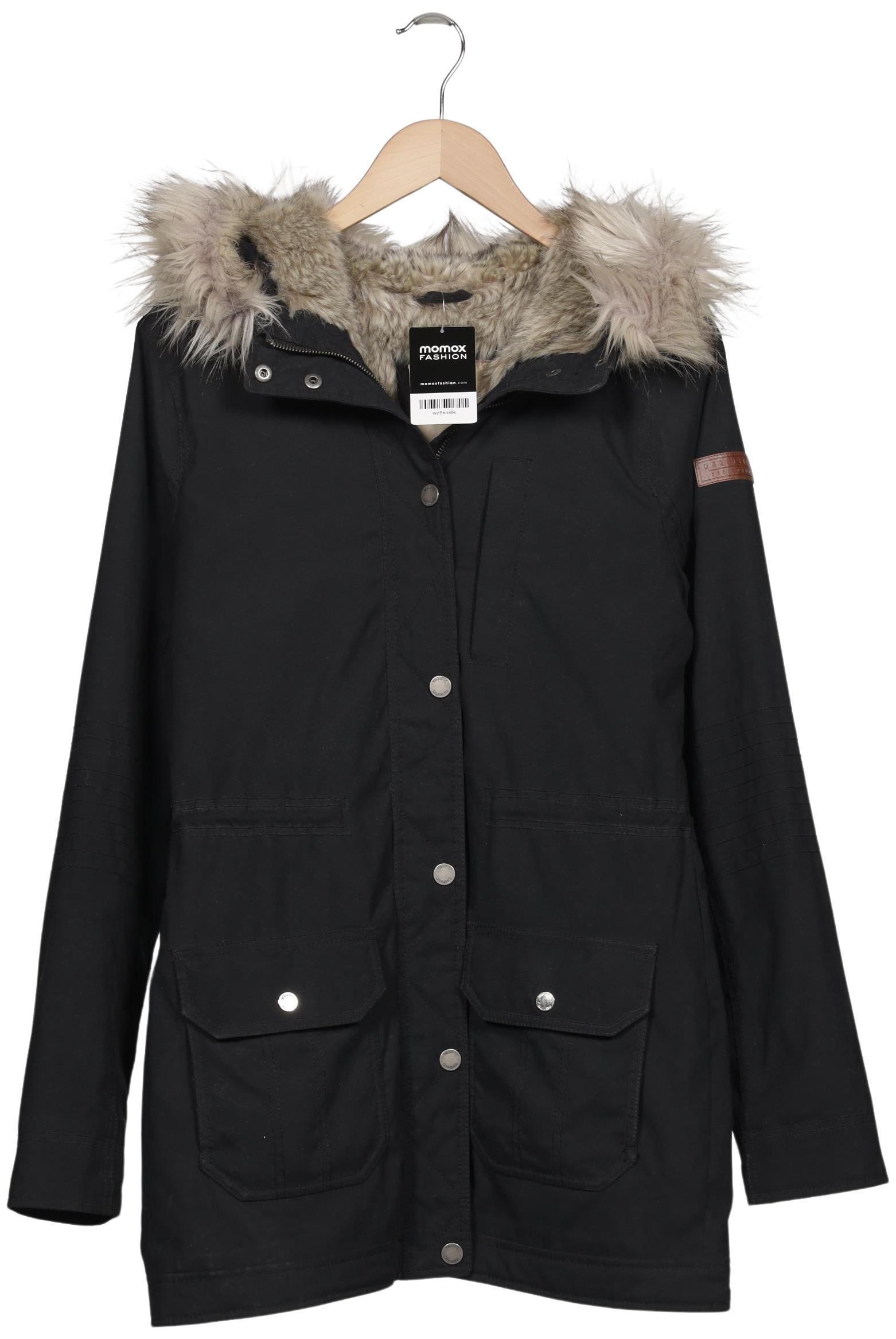 

Hollister Damen Mantel, schwarz, Gr. 38