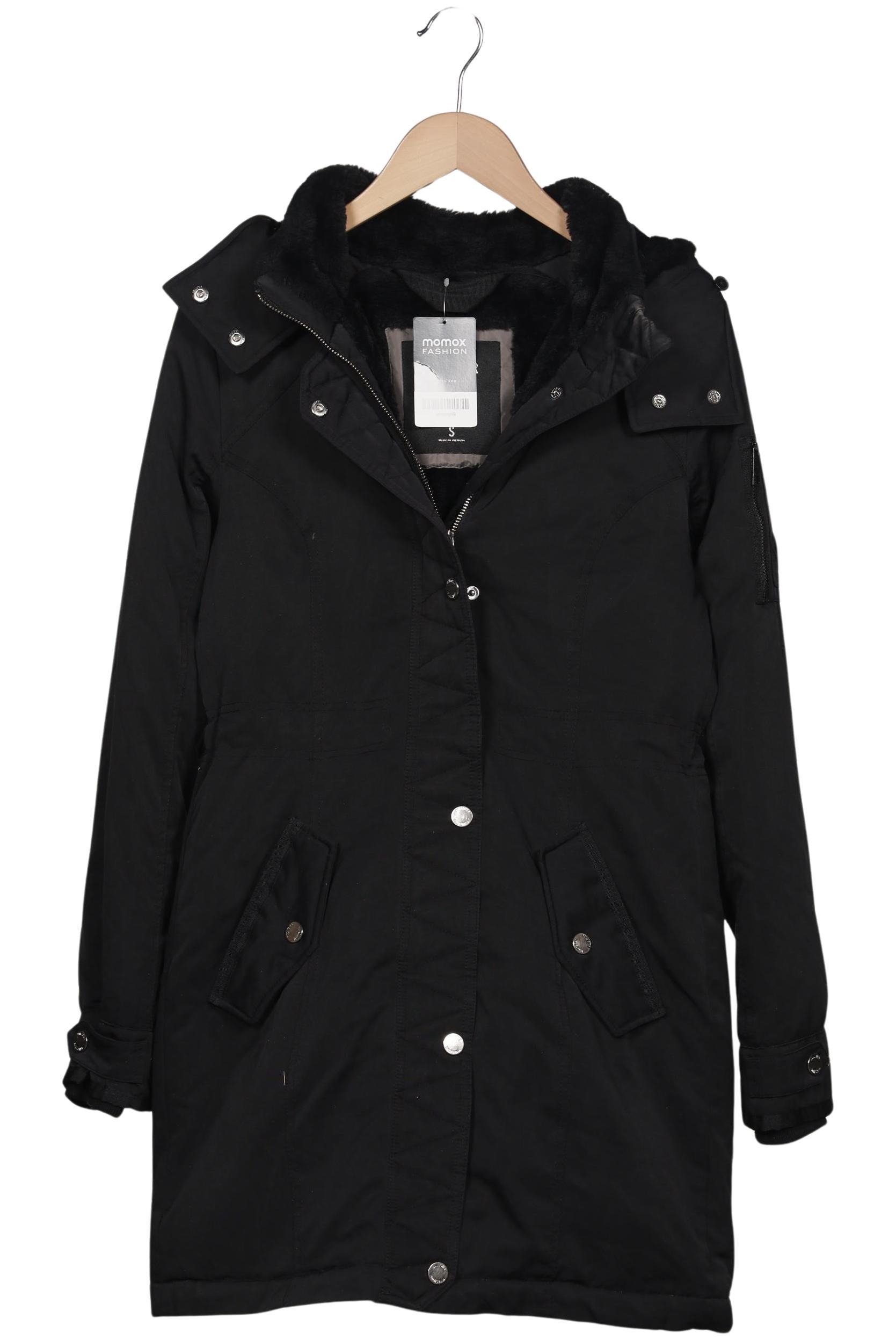 

Hollister Damen Mantel, schwarz, Gr. 36