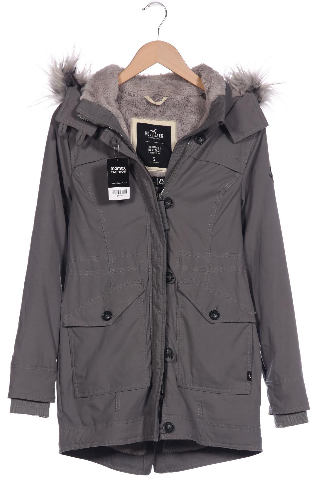 

Hollister Damen Mantel, grau, Gr. 36