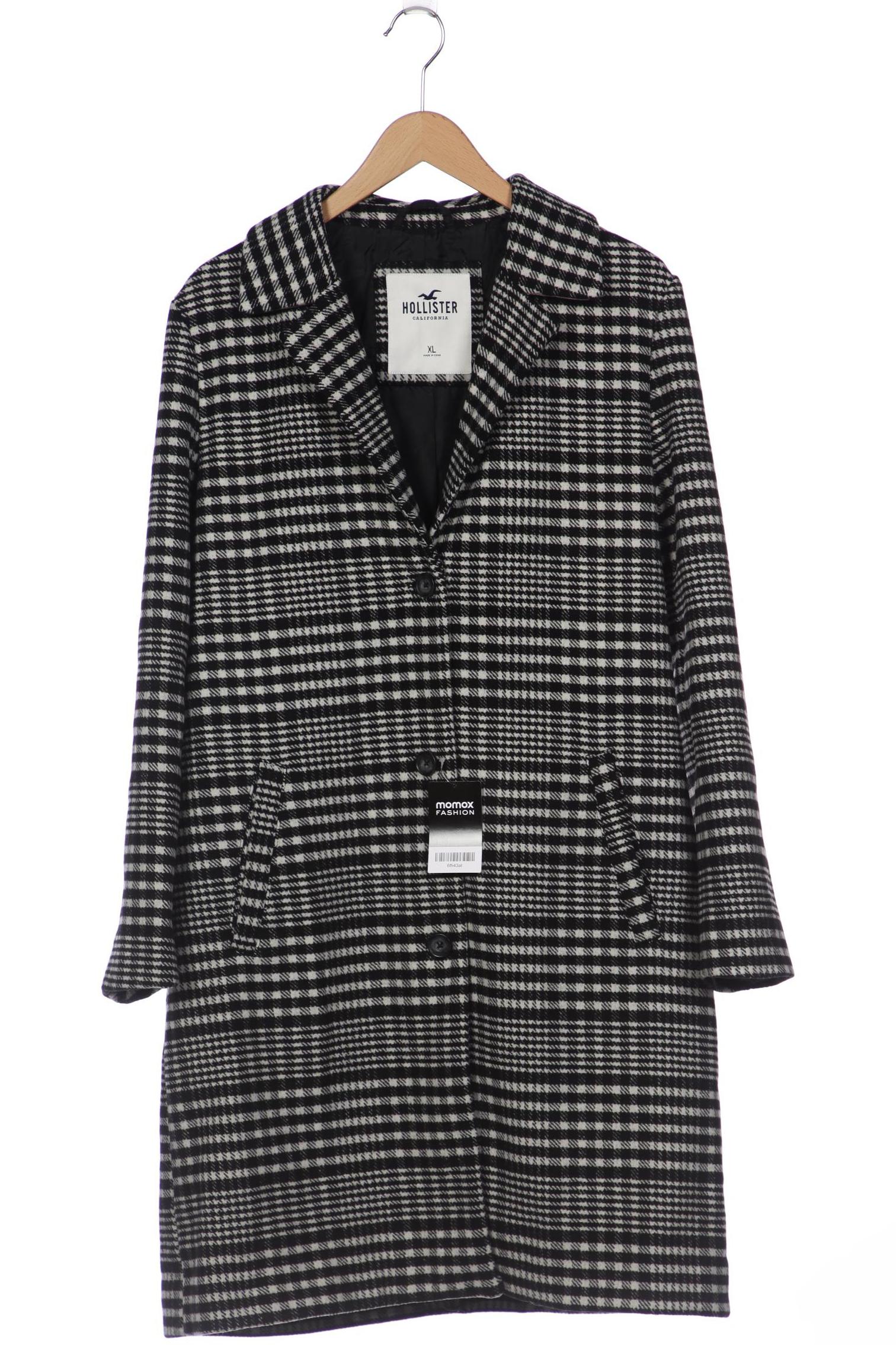 

Hollister Damen Mantel, schwarz, Gr. 44