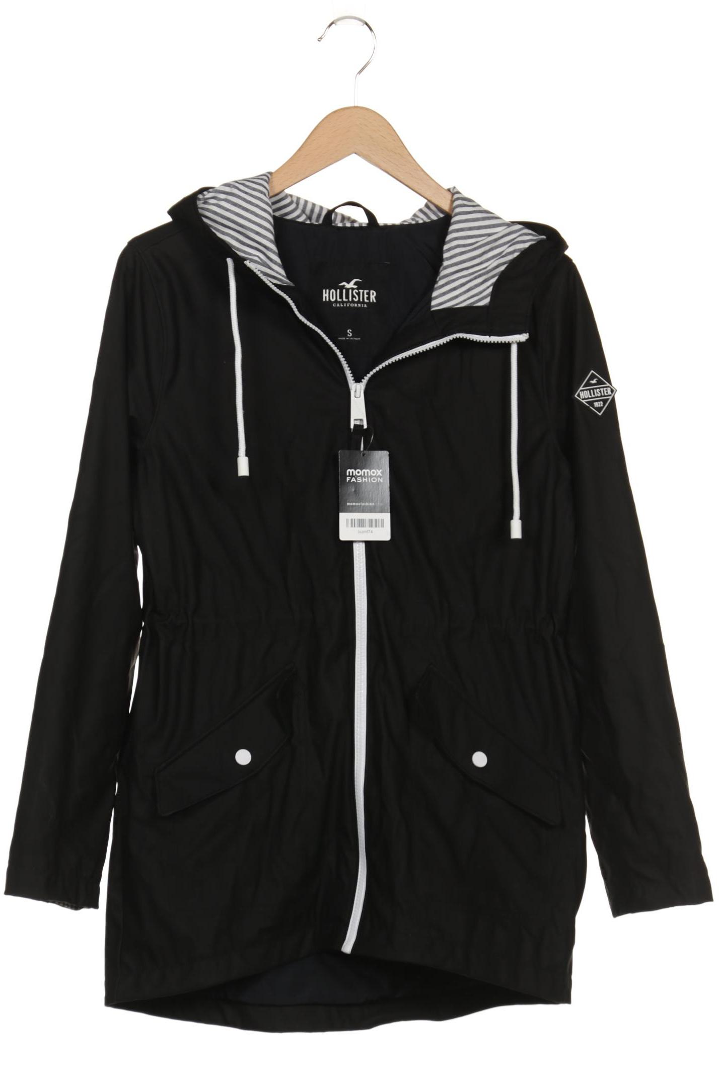 

Hollister Damen Mantel, schwarz, Gr. 36