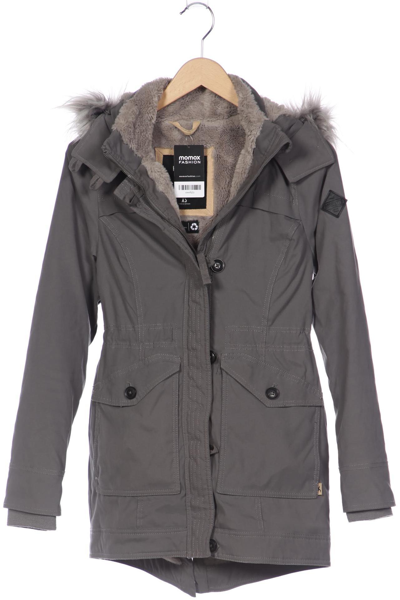

Hollister Damen Mantel, grau